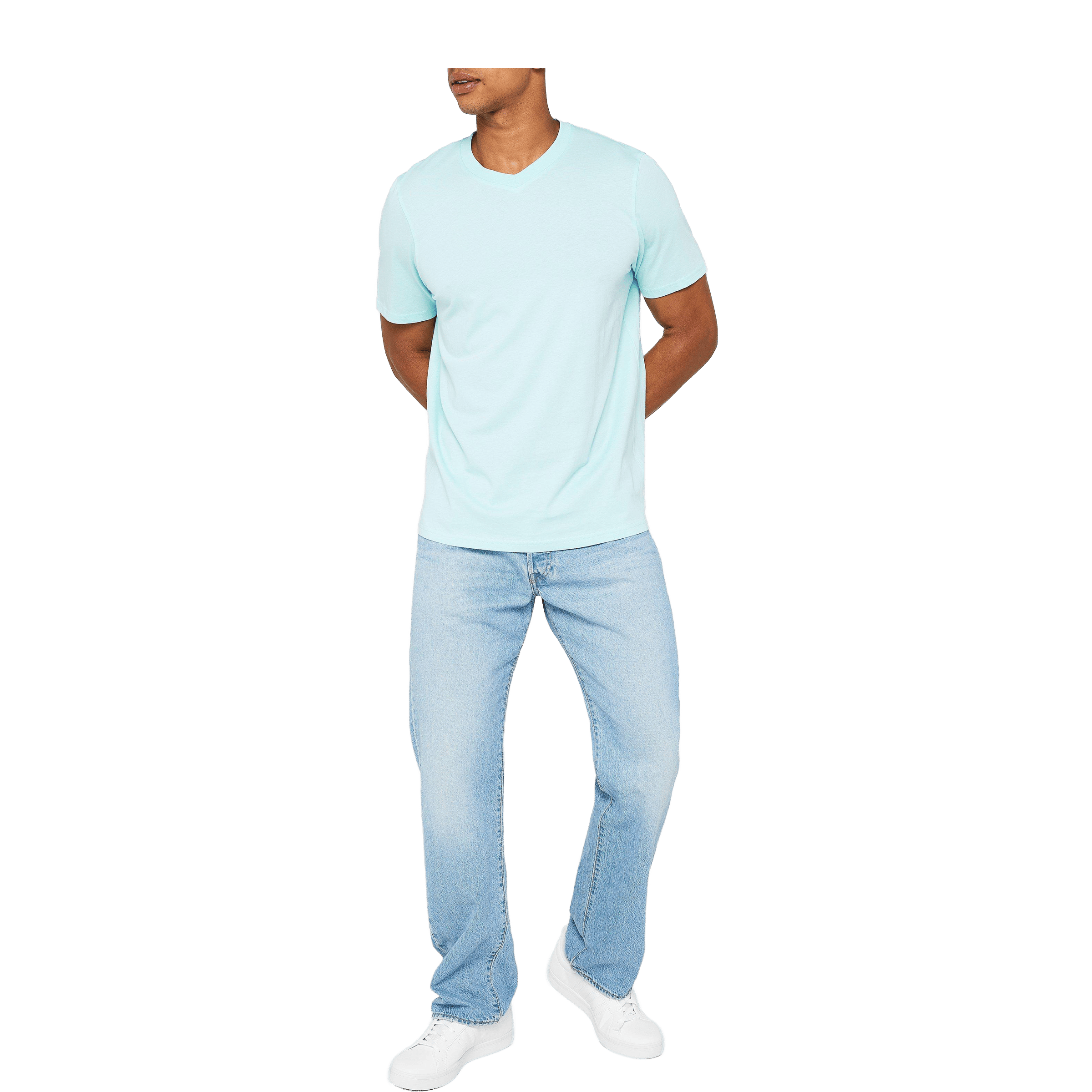 Mens Donnay (3pk) V Neck Tee