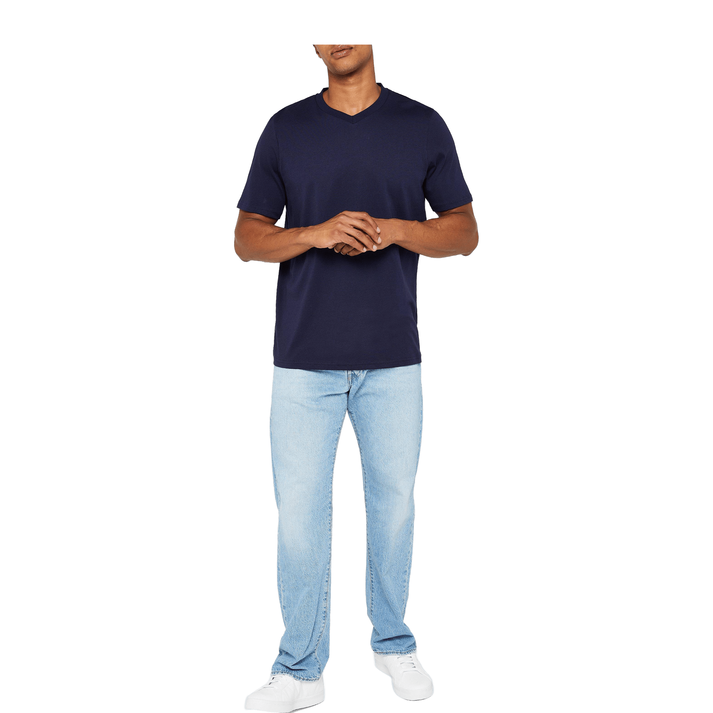 Mens Donnay (3pk) V Neck Tee