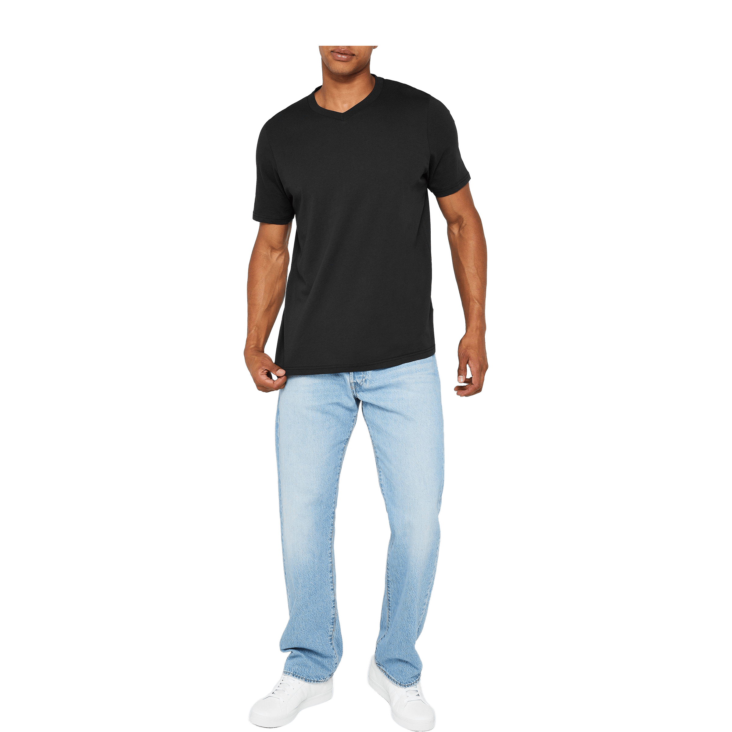Mens Donnay (3pk) V Neck Tee