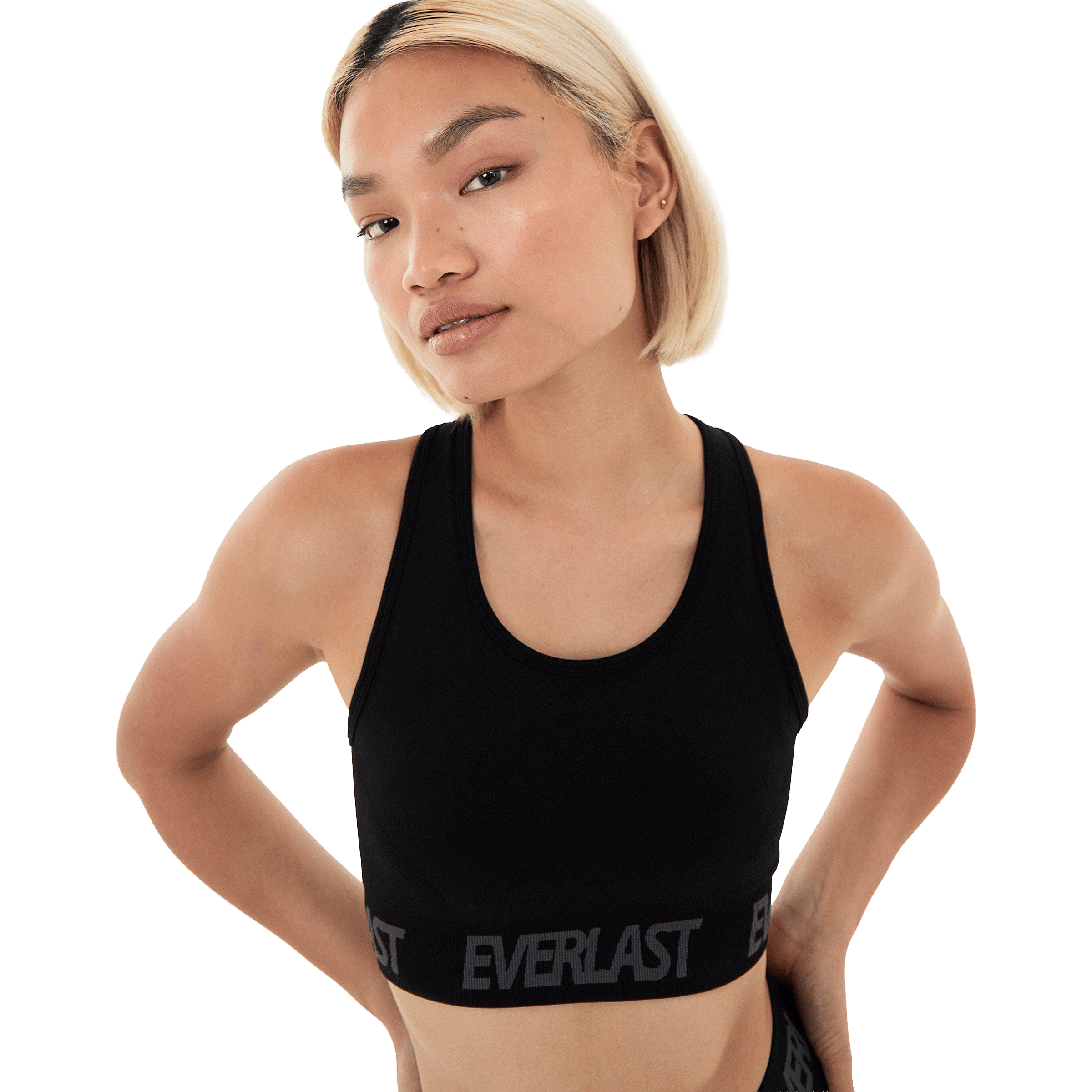 Everlast Womens Everlast Seamless Logo Sports Bra