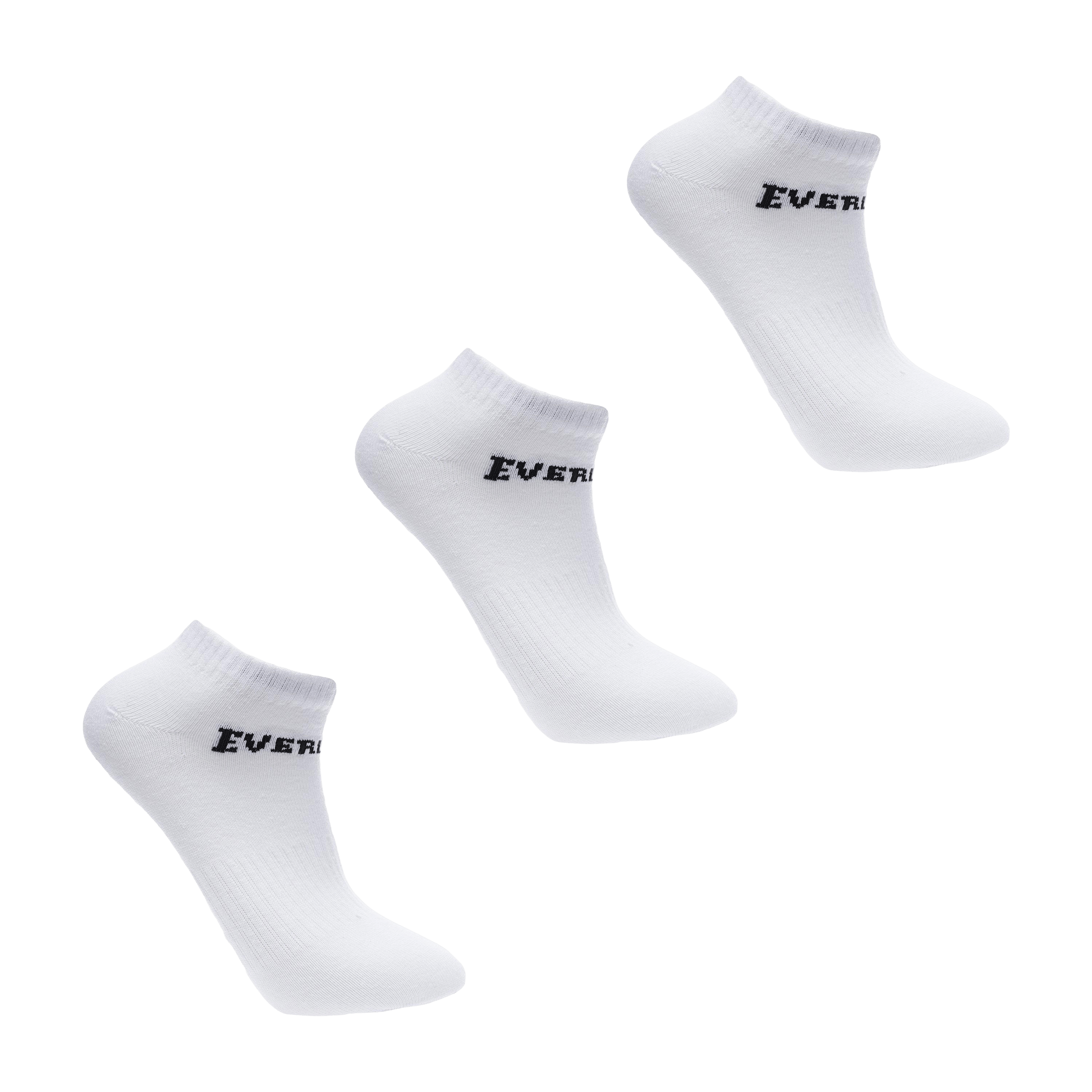 Kids Everlast (3pk) Trainer Socks - UK 1-6 (US 1.5-6.5)