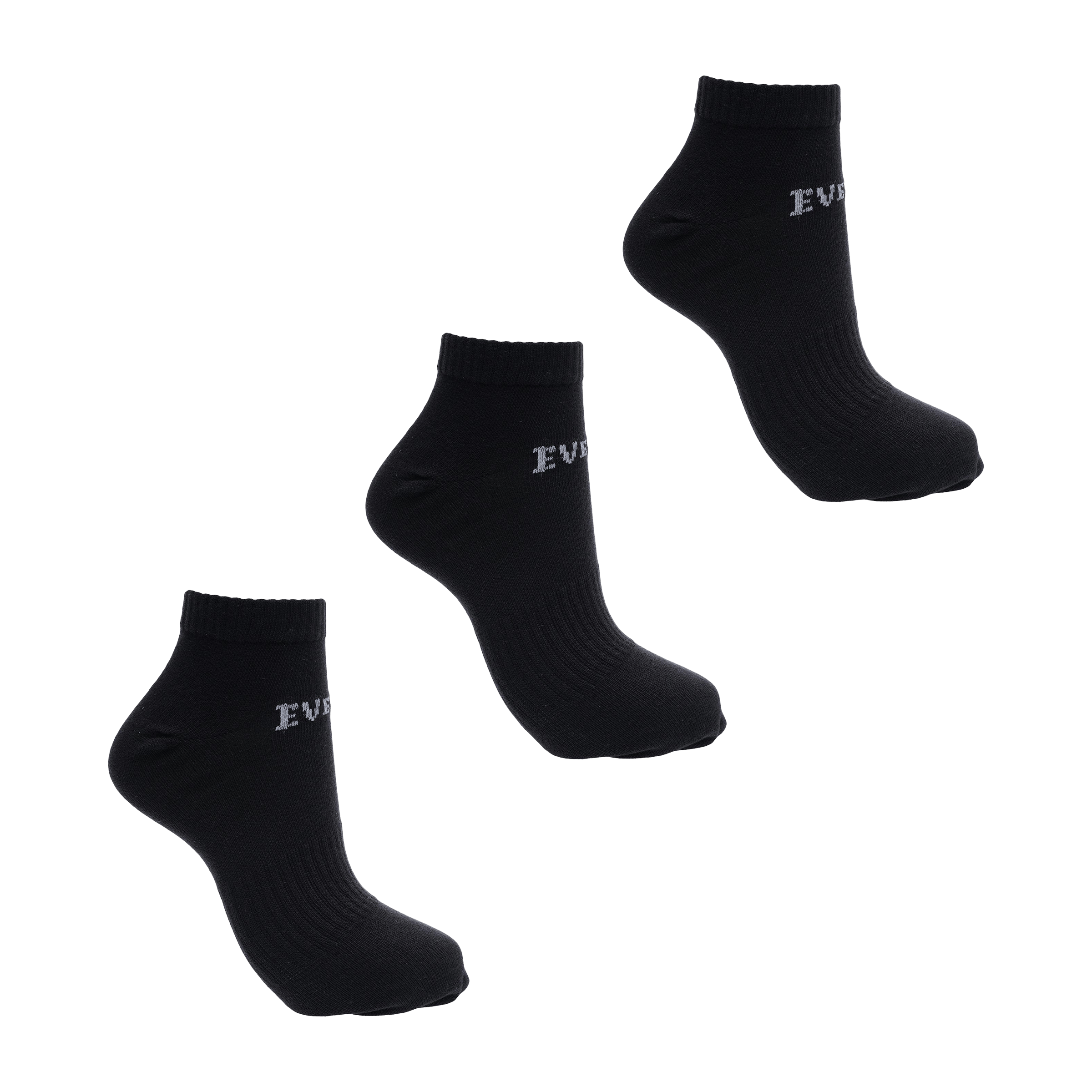 Unisex Everlast (3pk) Trainer Socks - UK 12+ (US 13+)
