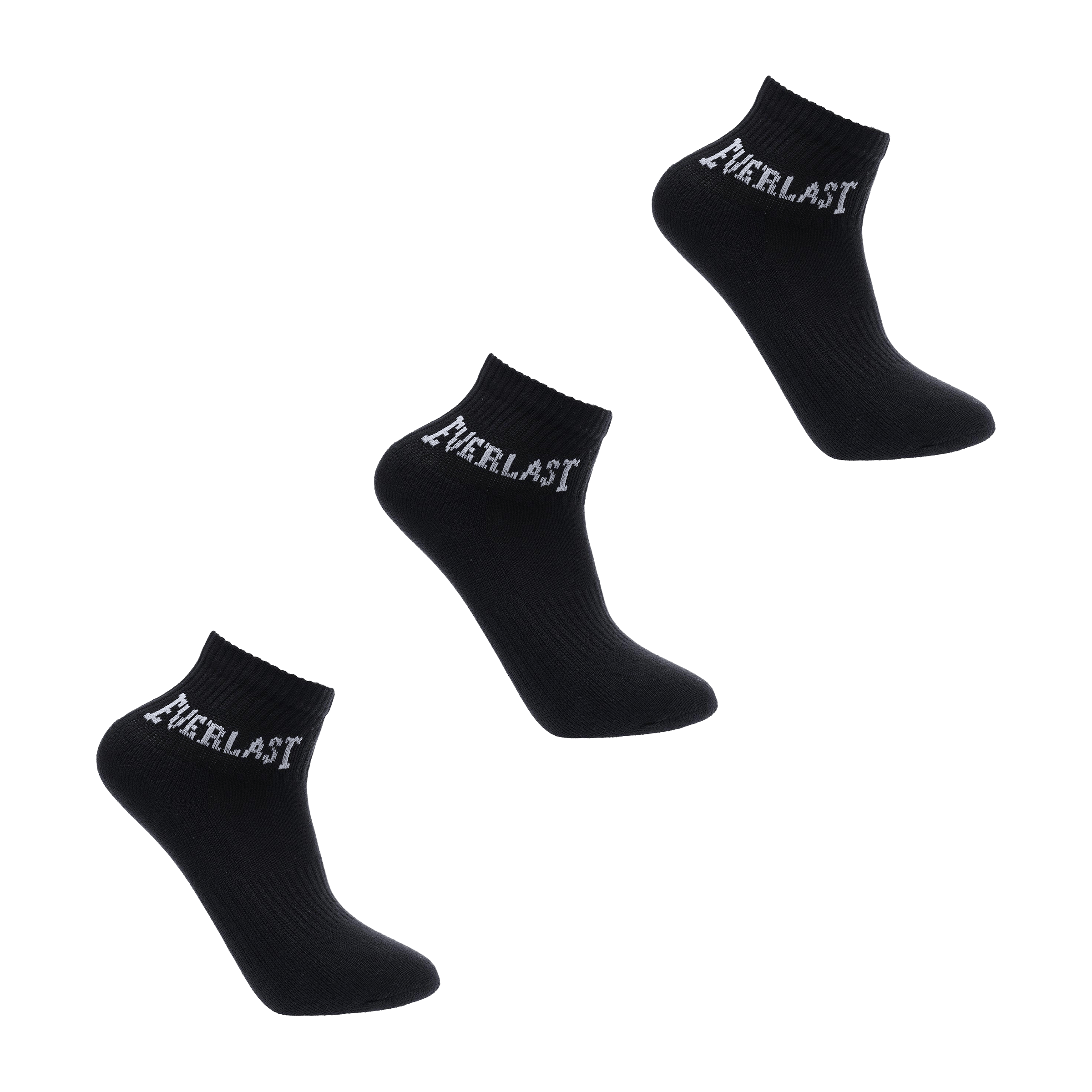 Unisex Everlast (3pk) Quarter Socks - UK C8-C13 (US 8.5-13.5)