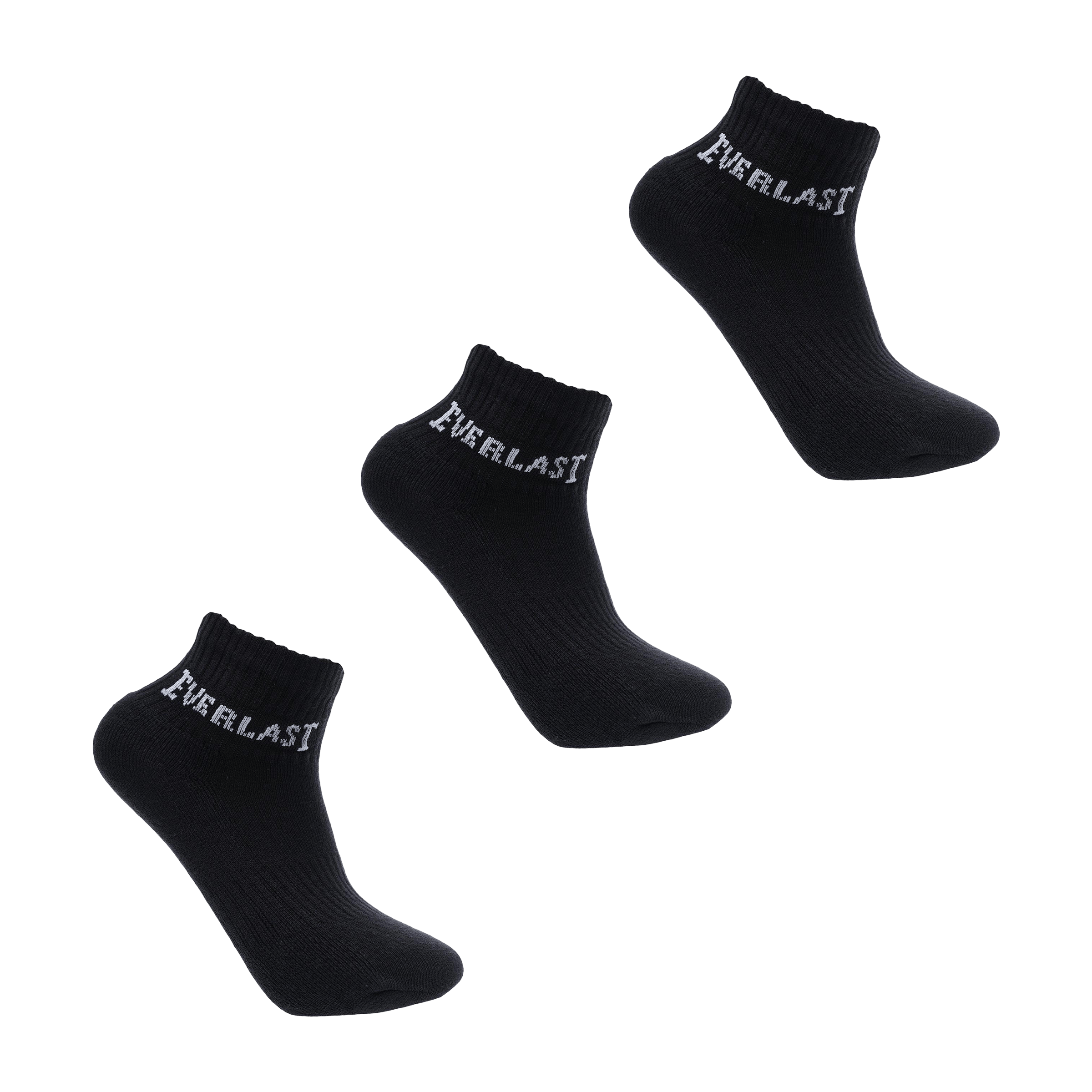Kids Everlast (3pk) Quarter Socks - UK 1-6 (US 1.5-6.5)