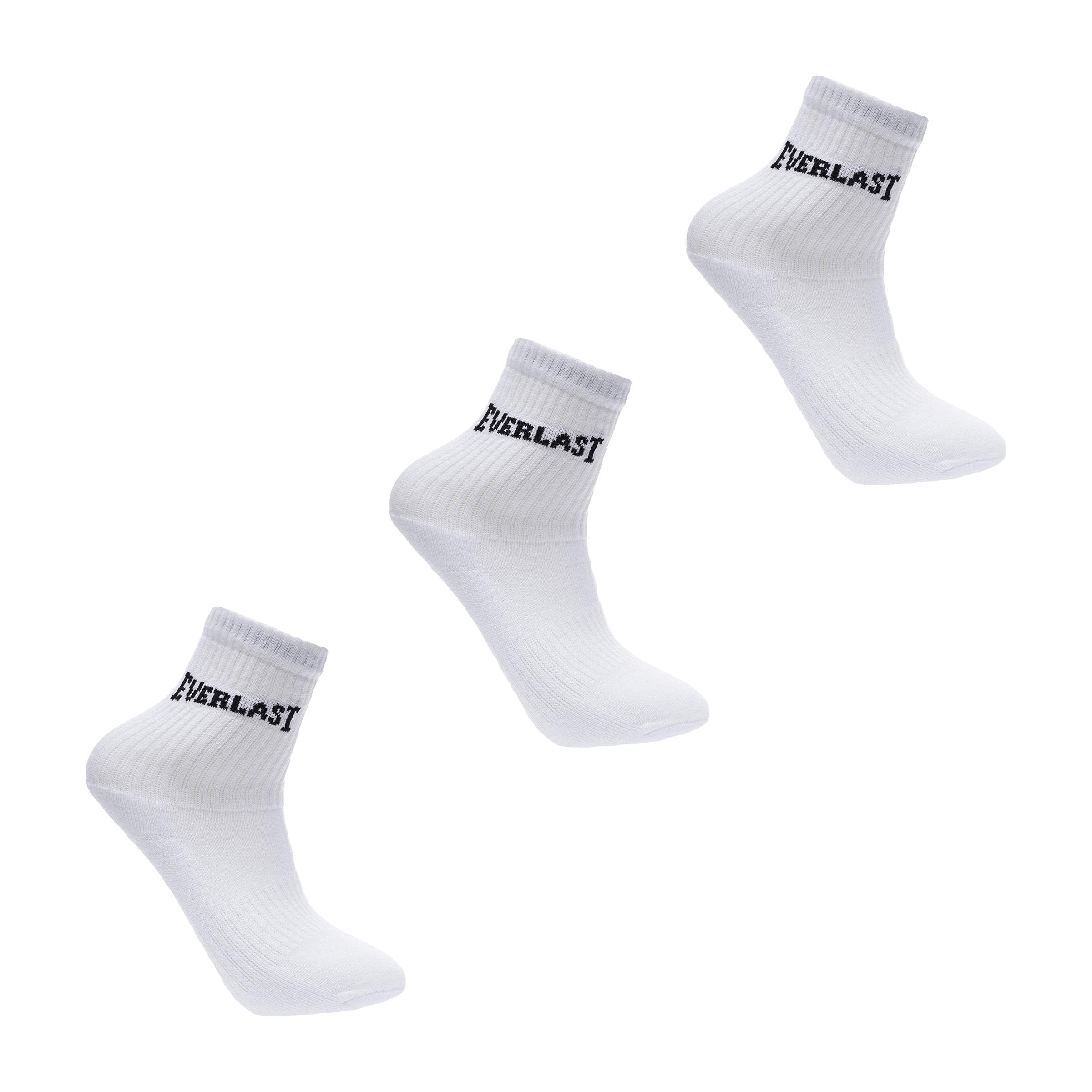 Unisex Everlast (3pk) Crew Socks - UK C8-C13 (US C8.5-C13.5)