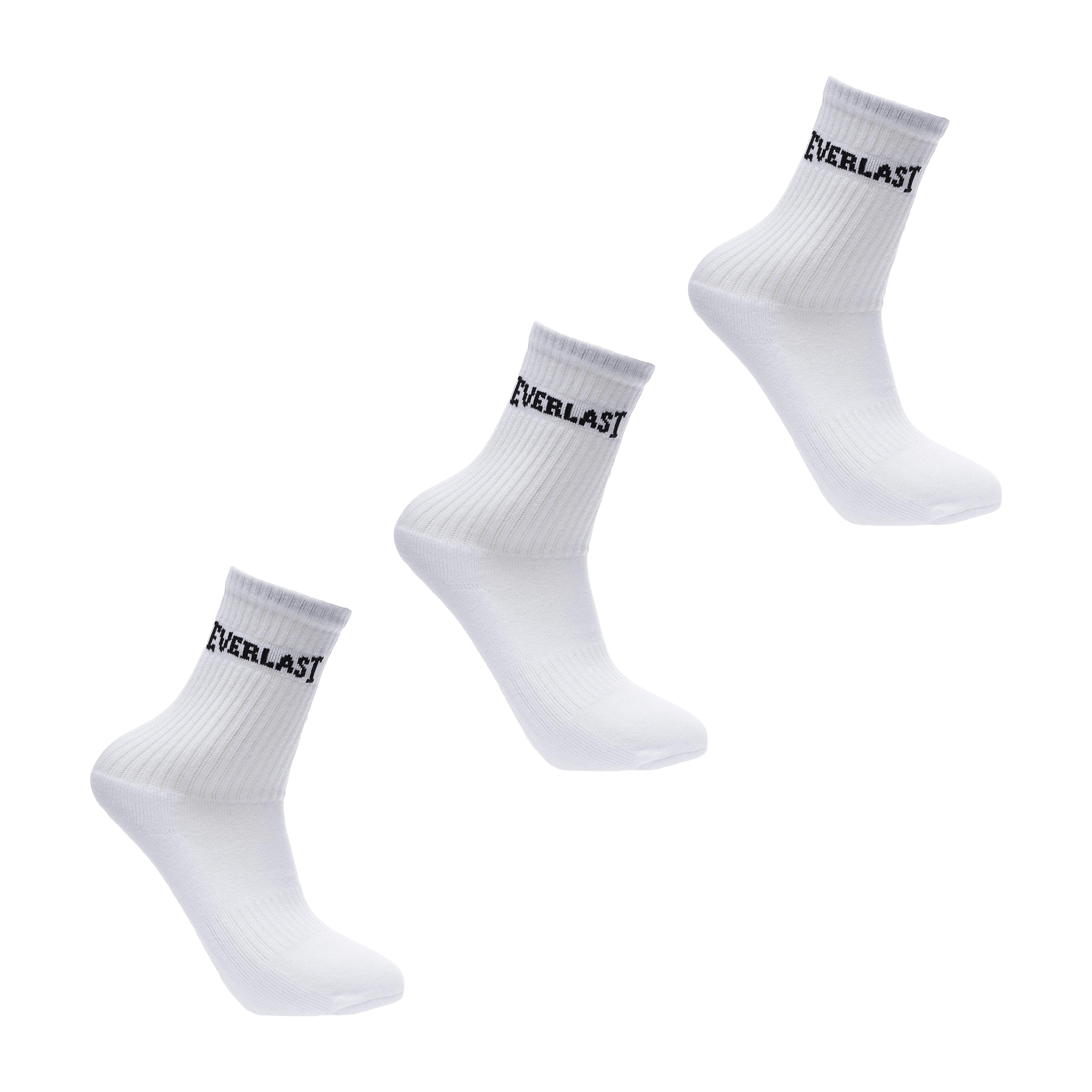 Kids Everlast (3pk) Crew Socks - UK 1-6 (US 1.5-6.5)
