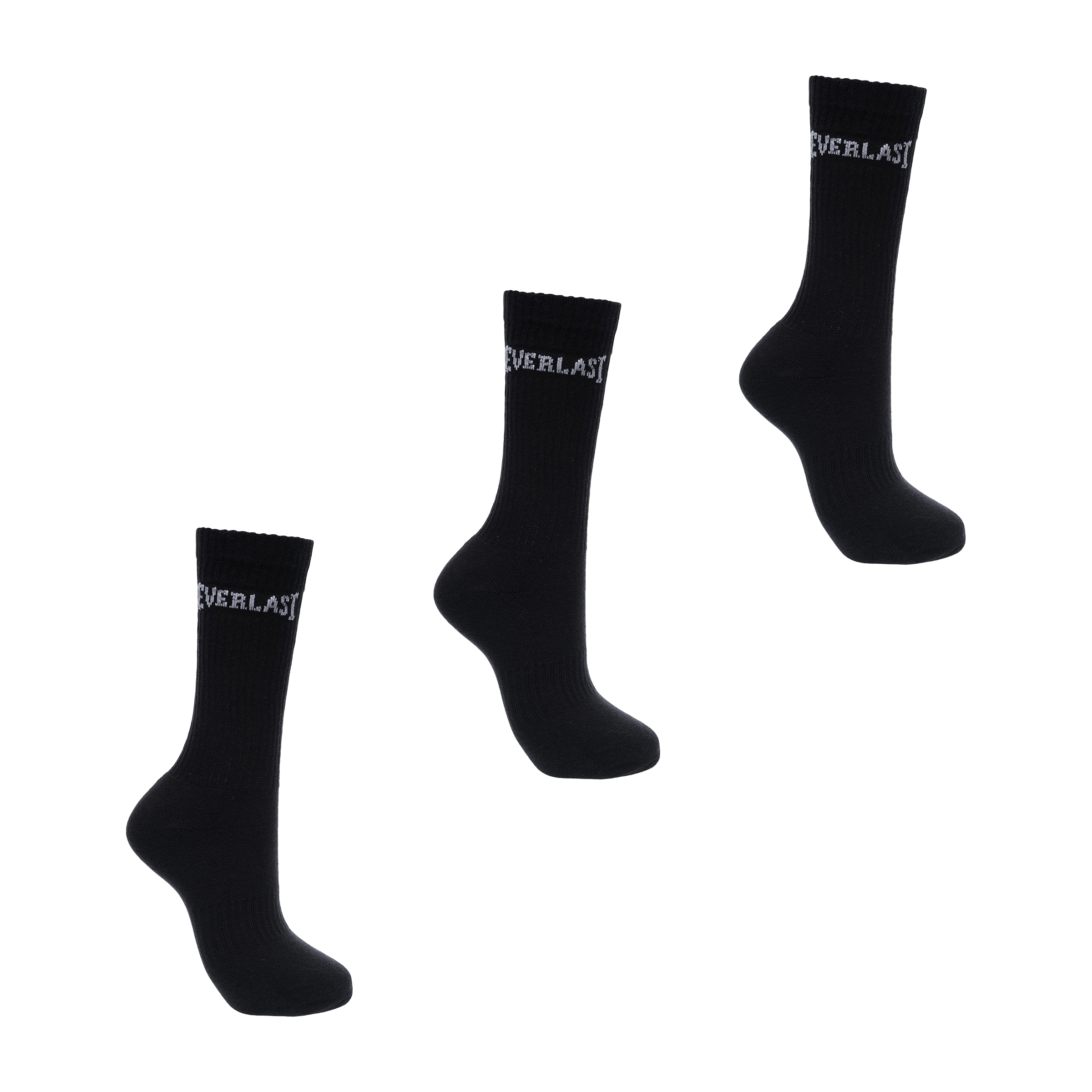 Mens Everlast (3pk) Crew Socks - UK 12+ (US 13+)