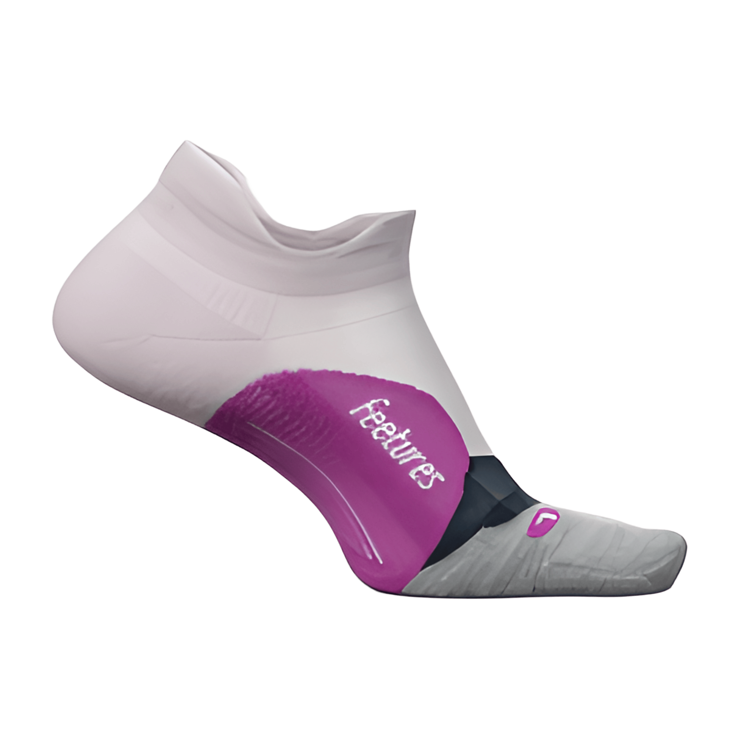 Unisex Feetures Elite Light Cushion No Show Tab Socks