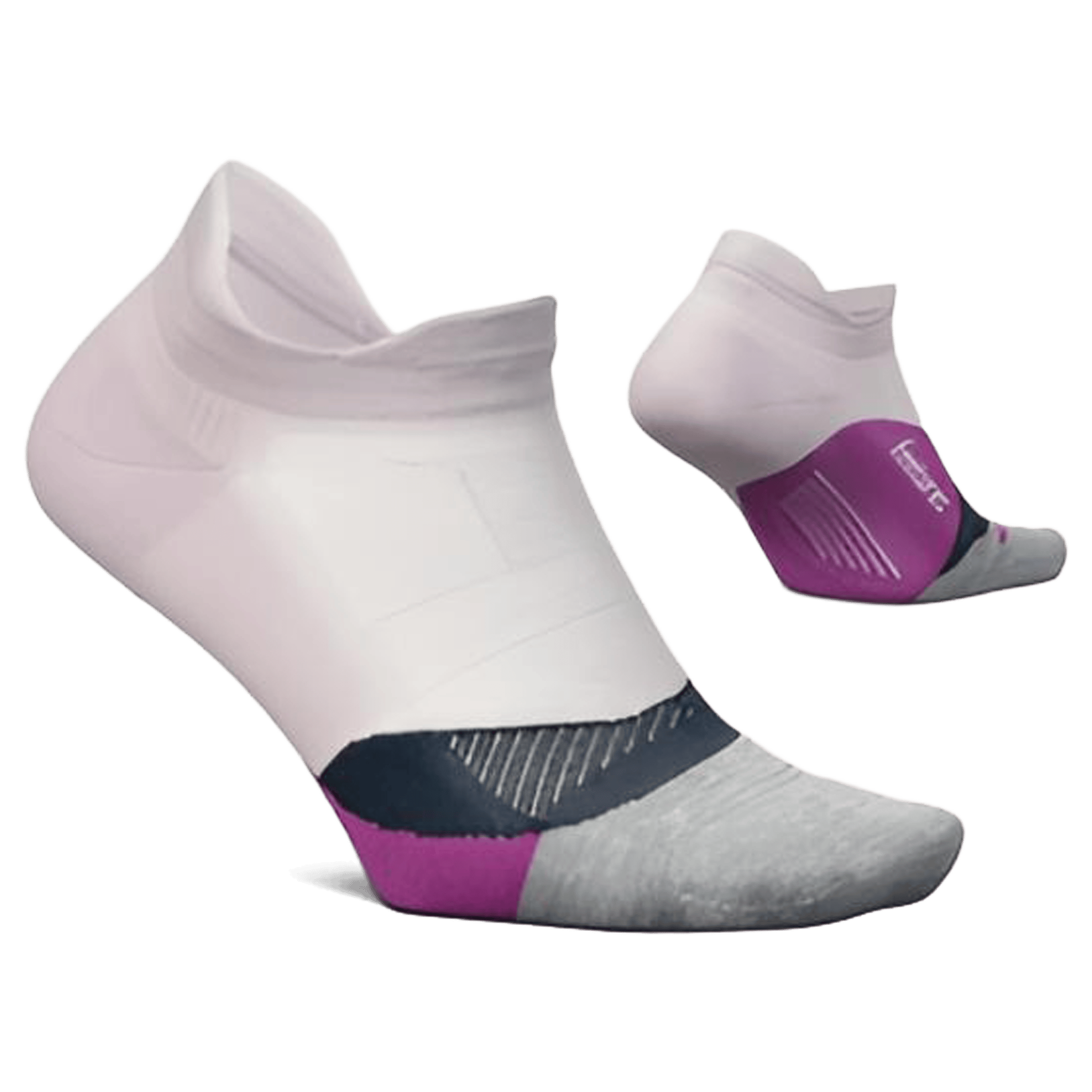 Unisex Feetures Elite Light Cushion No Show Tab Socks