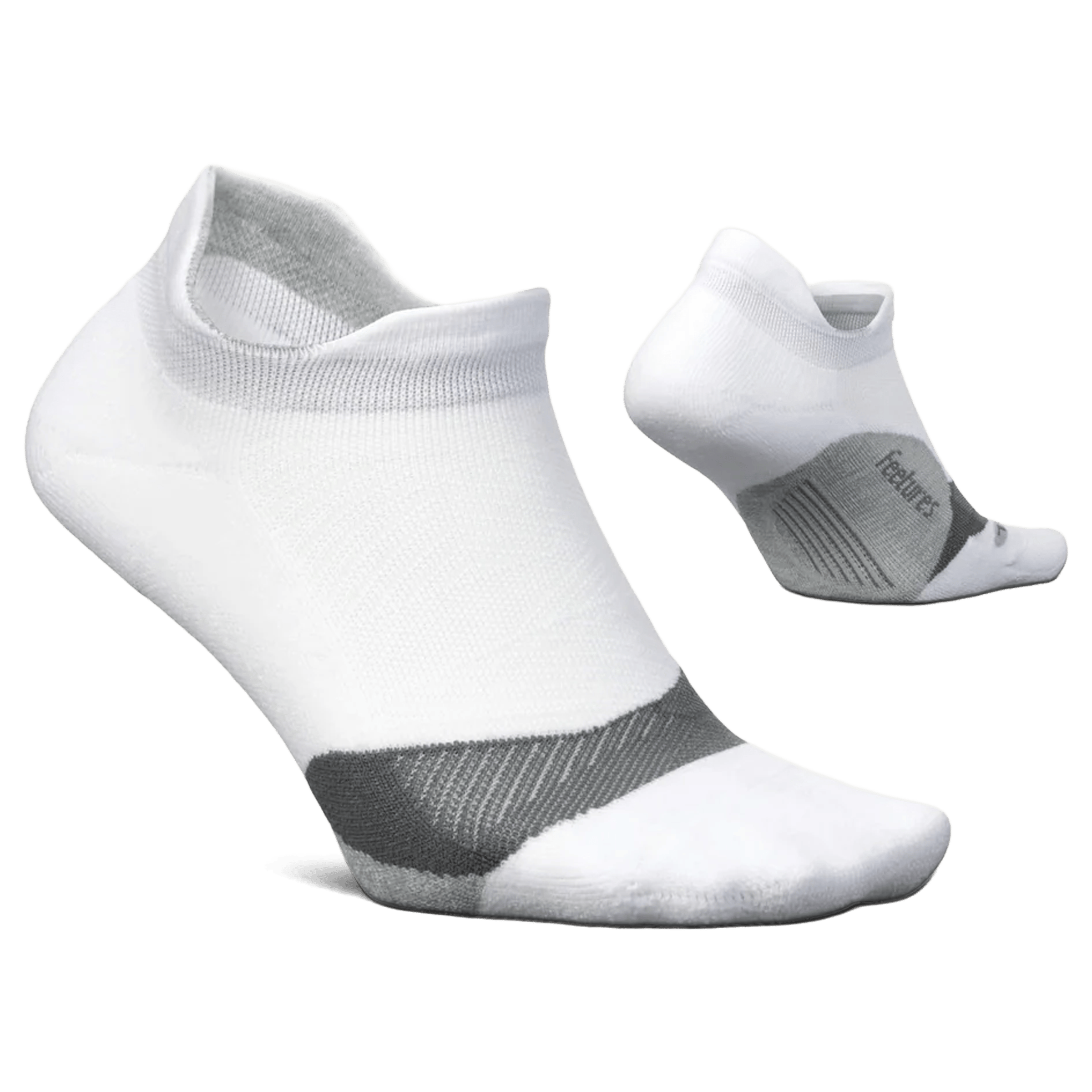 Unisex Feetures Elite Light Cushion No Show Tab Socks