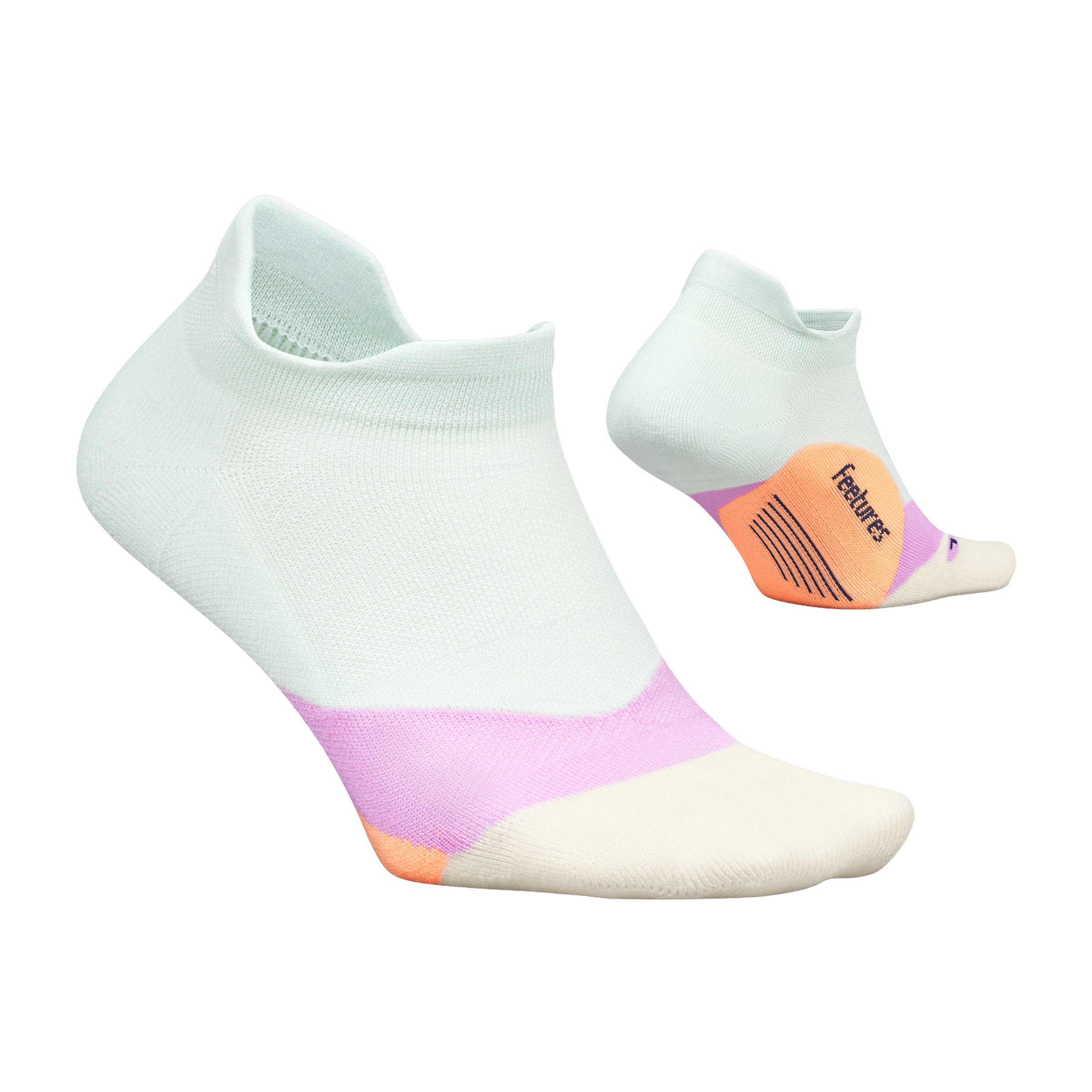 Unisex Feetures Elite Light Cushion No Show Tab Socks