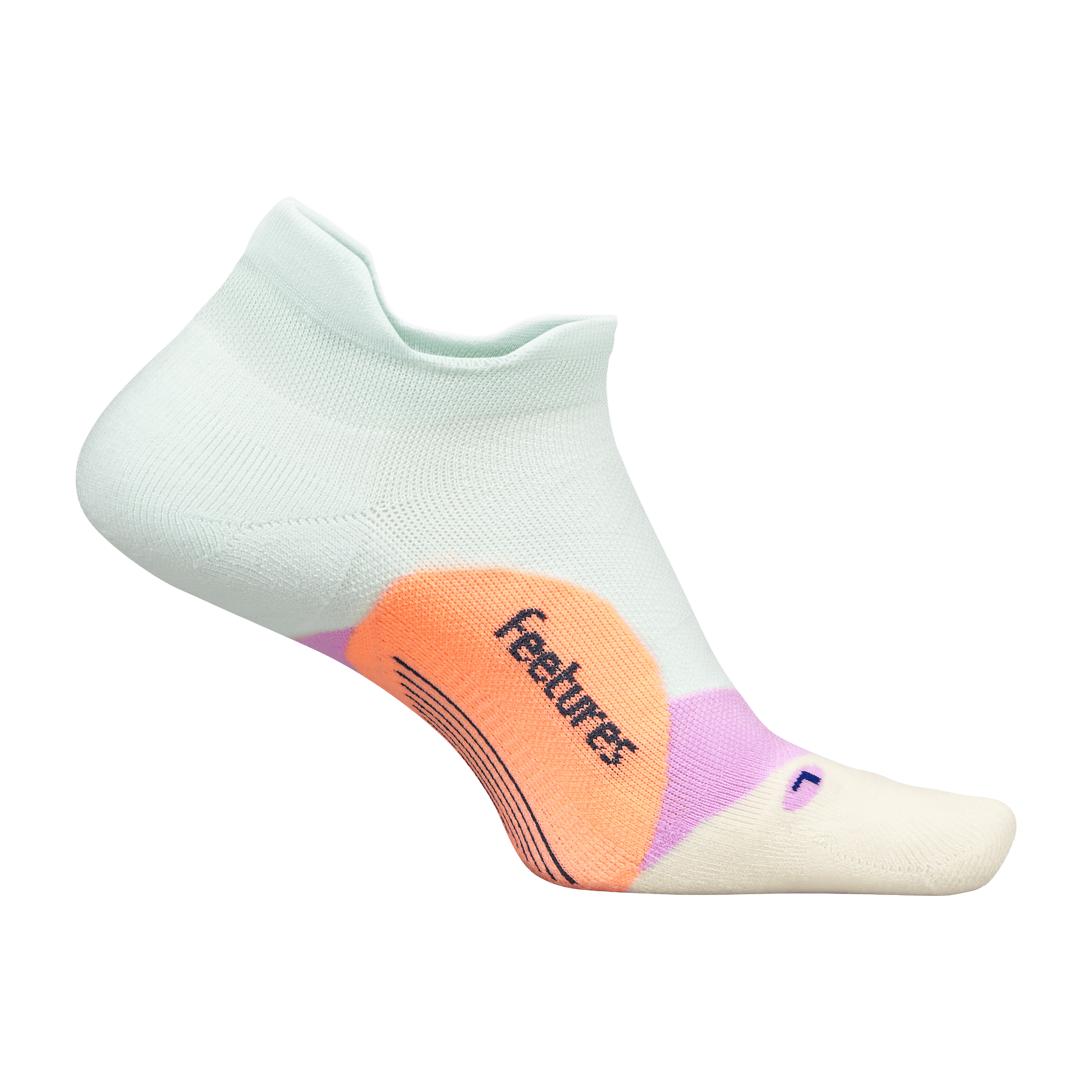 Unisex Feetures Elite Light Cushion No Show Tab Socks