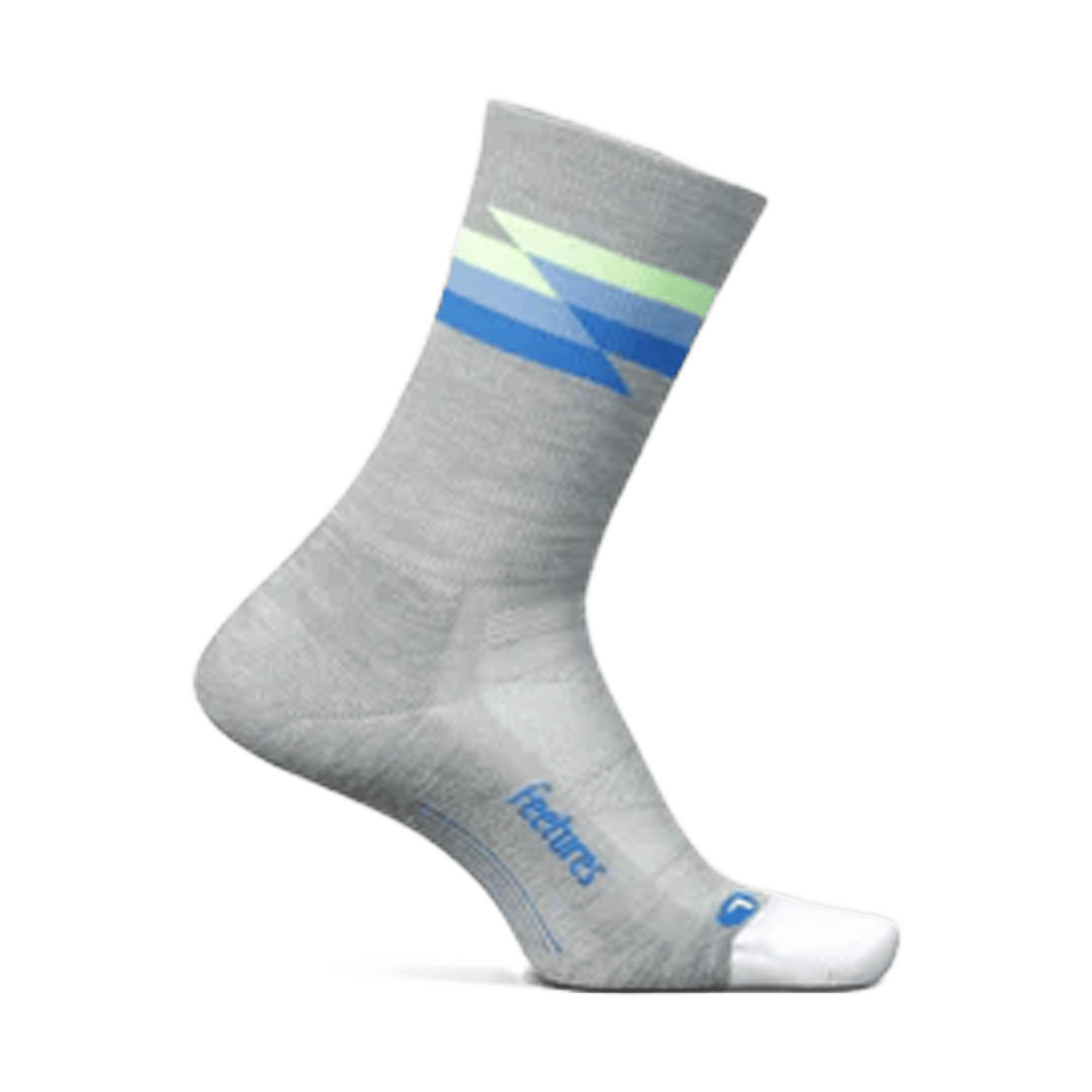 Unisex Feetures Elite Light Cushion Mini-Crew Socks