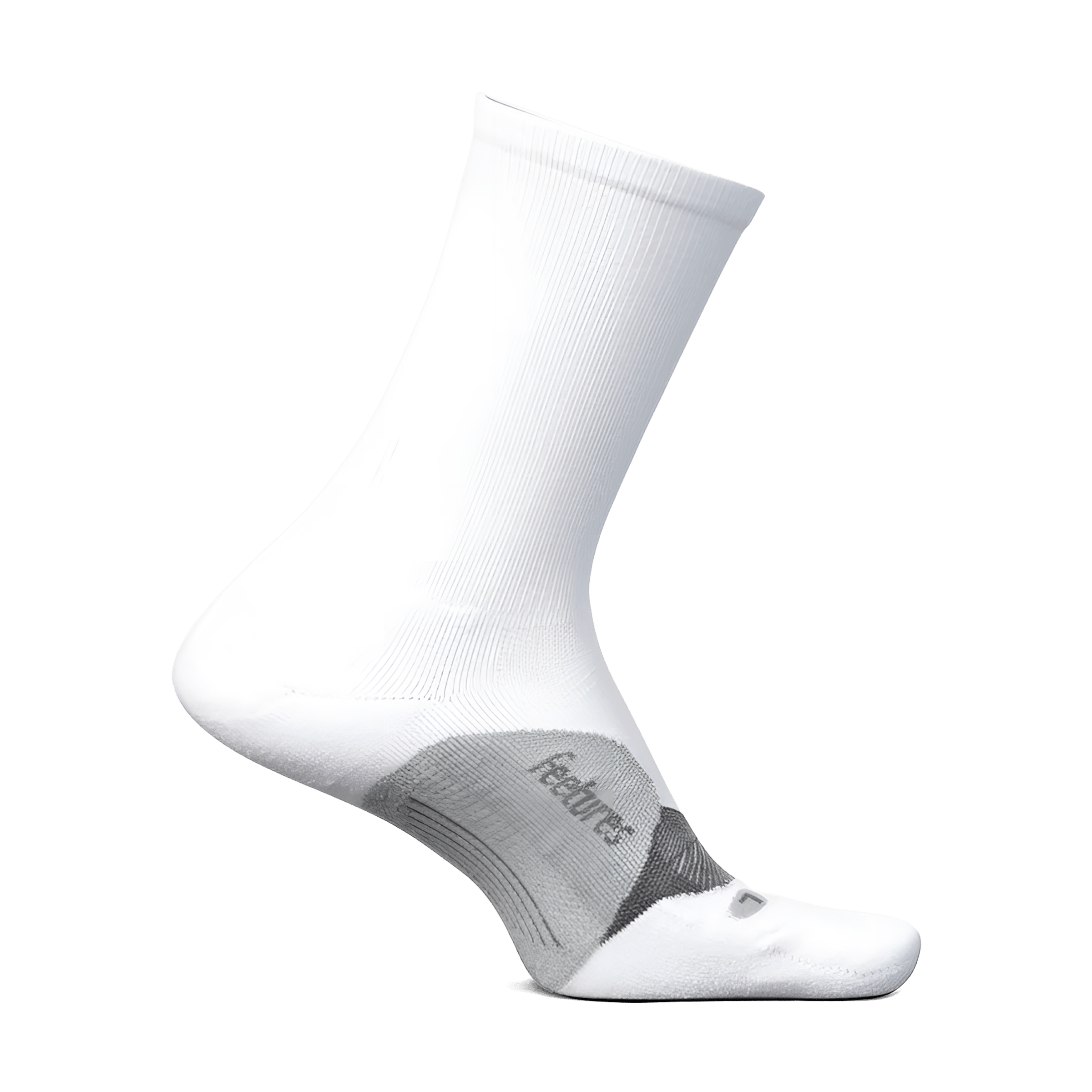 Unisex Feetures Elite Light Cushion Mini-Crew Socks