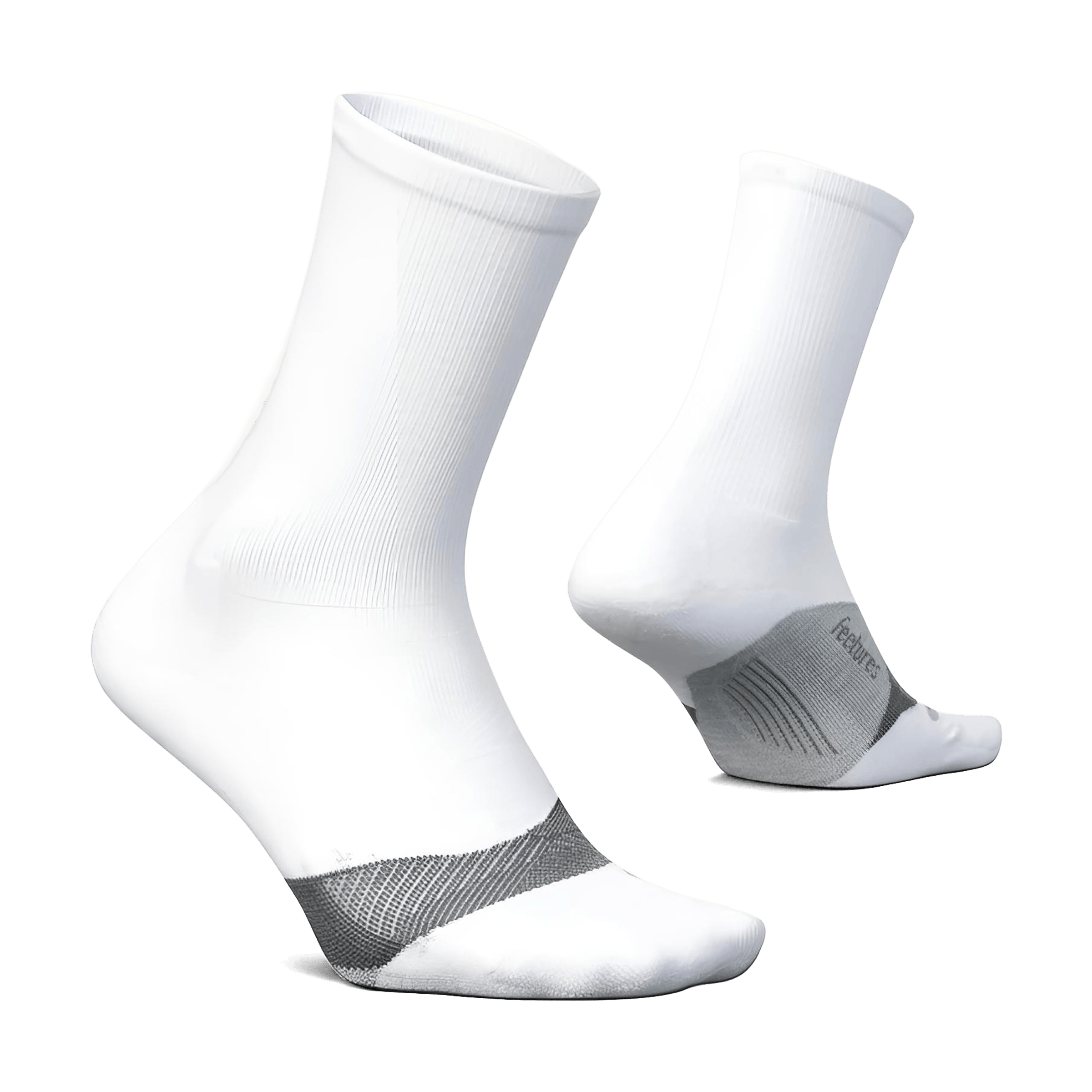 Unisex Feetures Elite Light Cushion Mini-Crew Socks