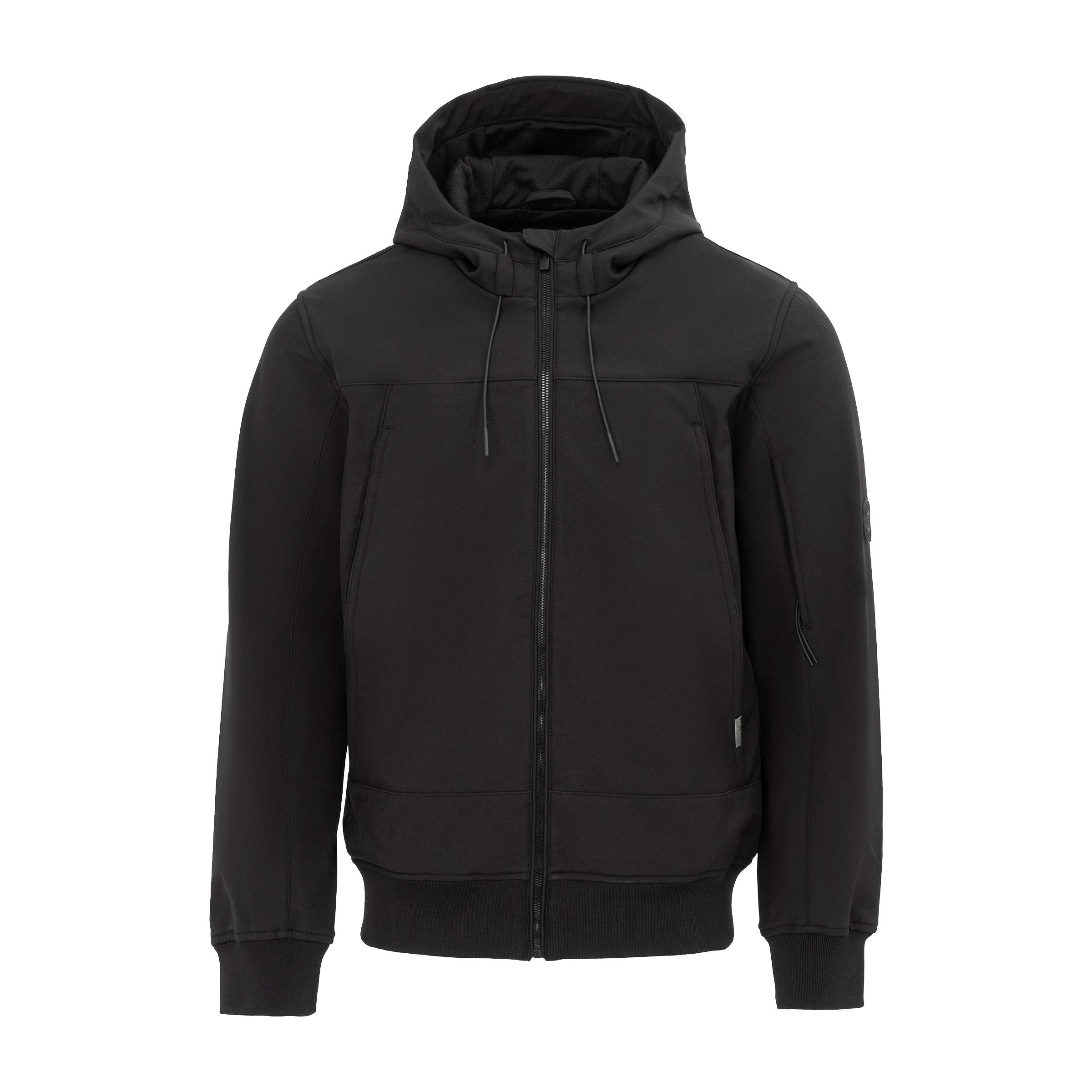 Mens Firetrap Pocket Hooded Softshell Jacket