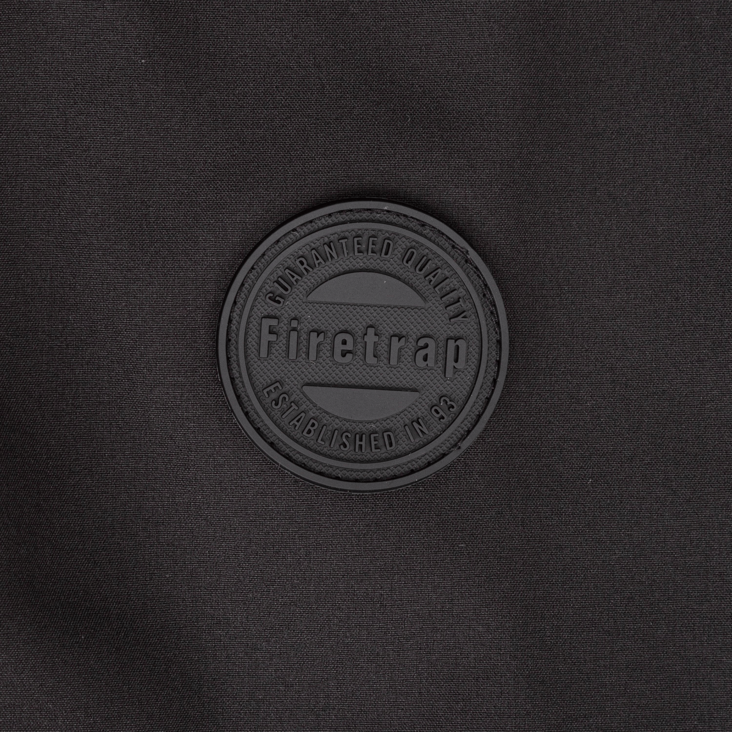 Mens Firetrap Pocket Hooded Softshell Jacket