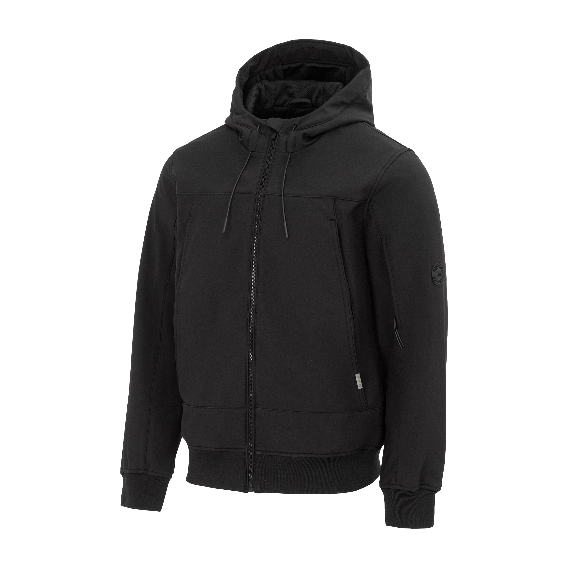 Mens Firetrap Pocket Hooded Softshell Jacket