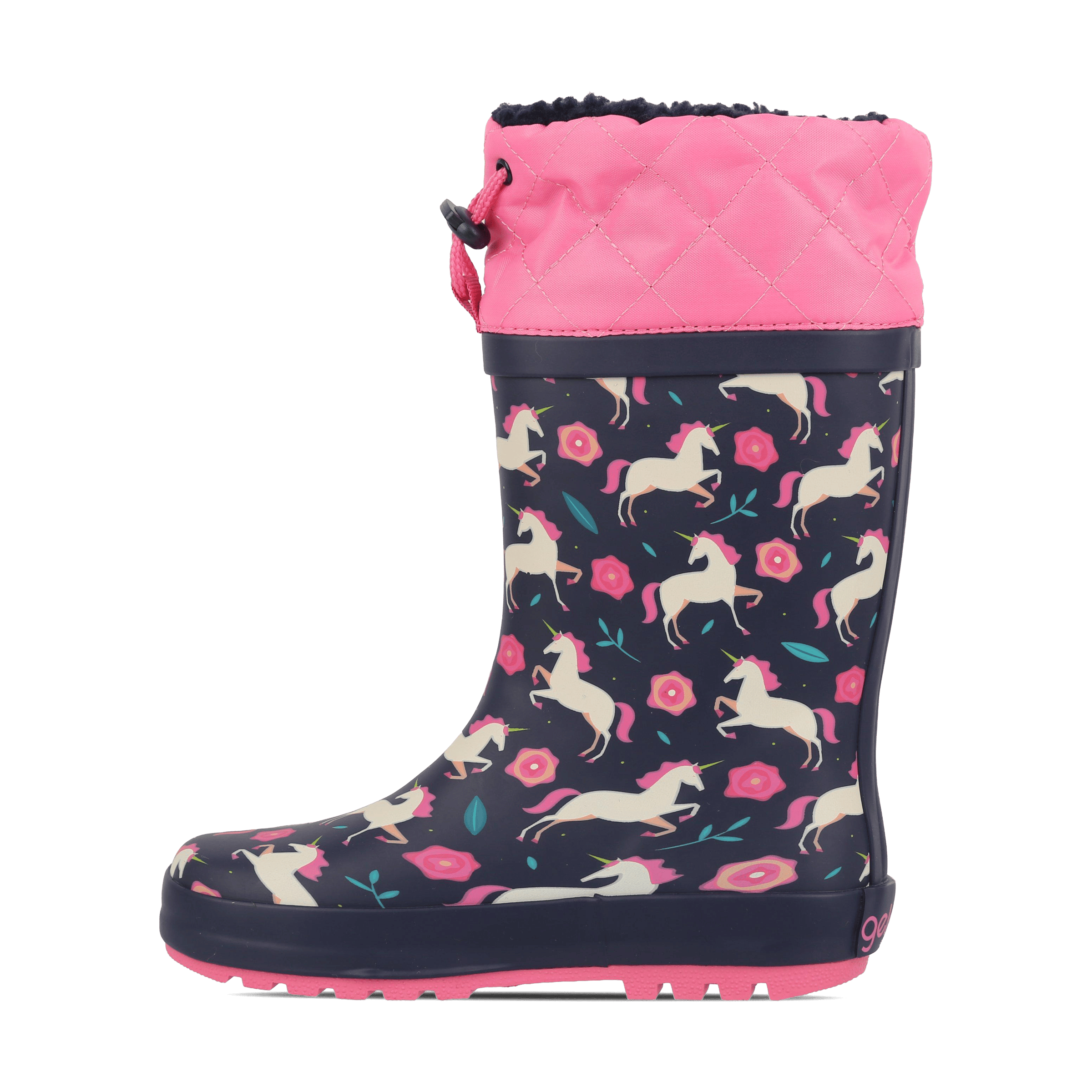 Kids Gelert Cuff Welly Boots