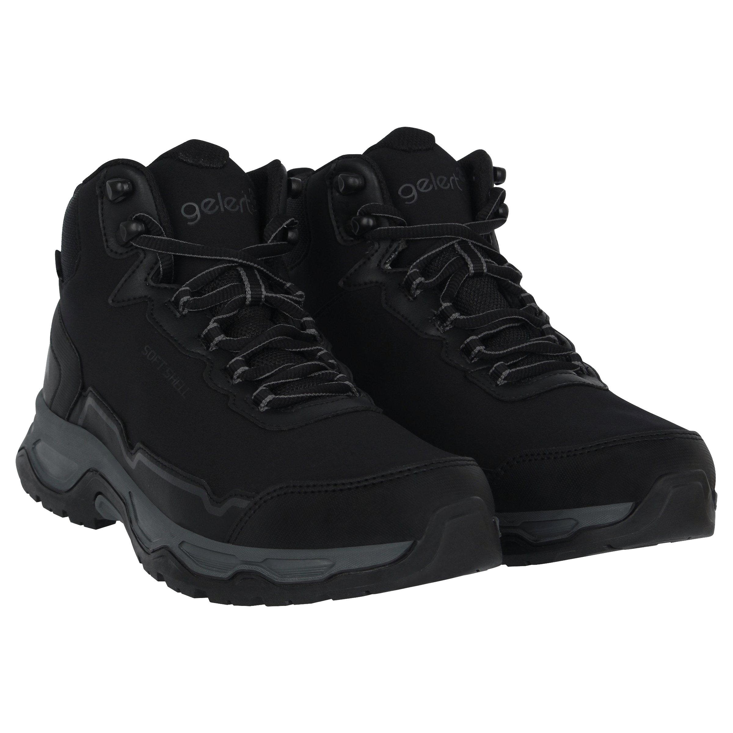 Mens Gelert Softshell Mid(Waterproof) Hiking Boots