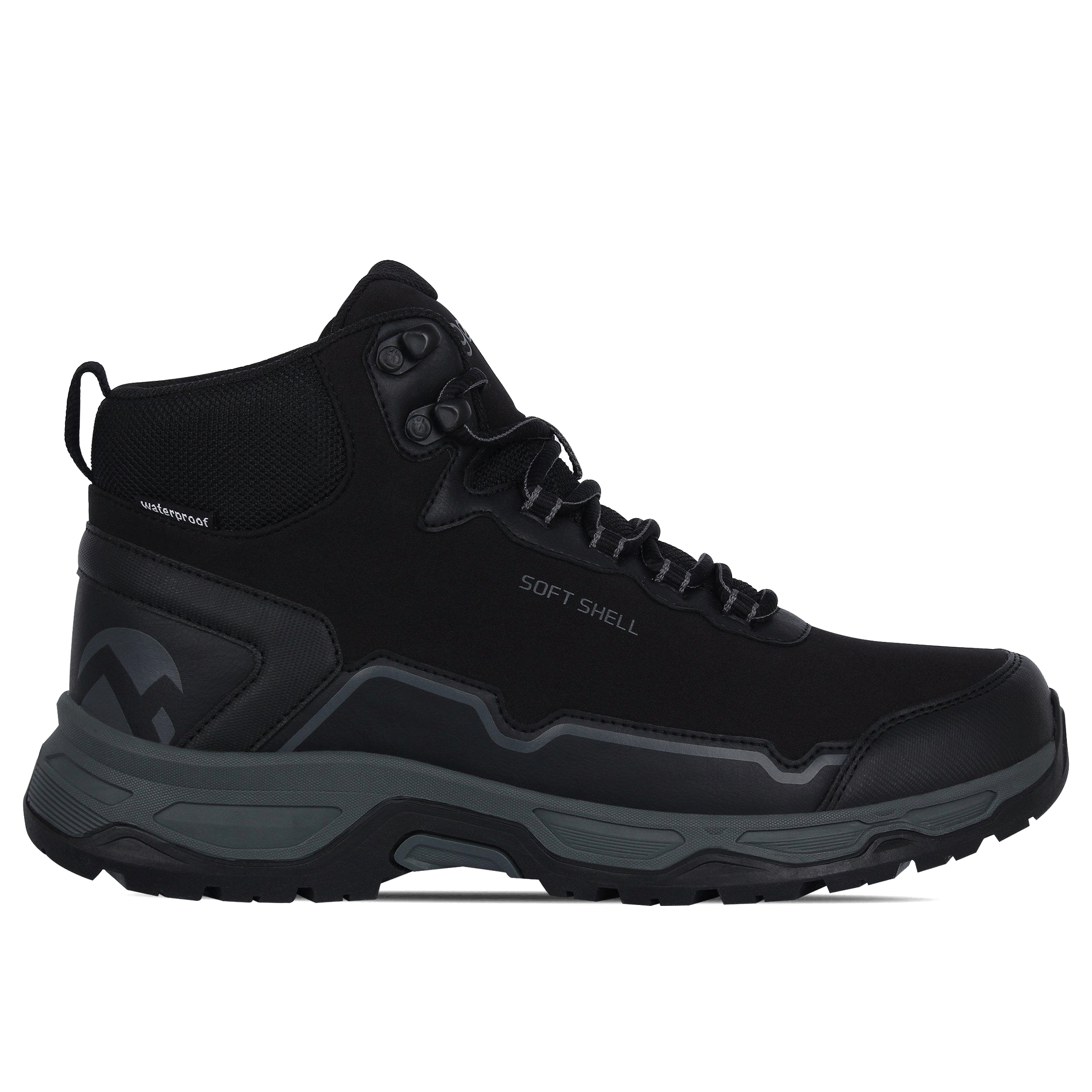 Mens Gelert Softshell Mid(Waterproof) Hiking Boots