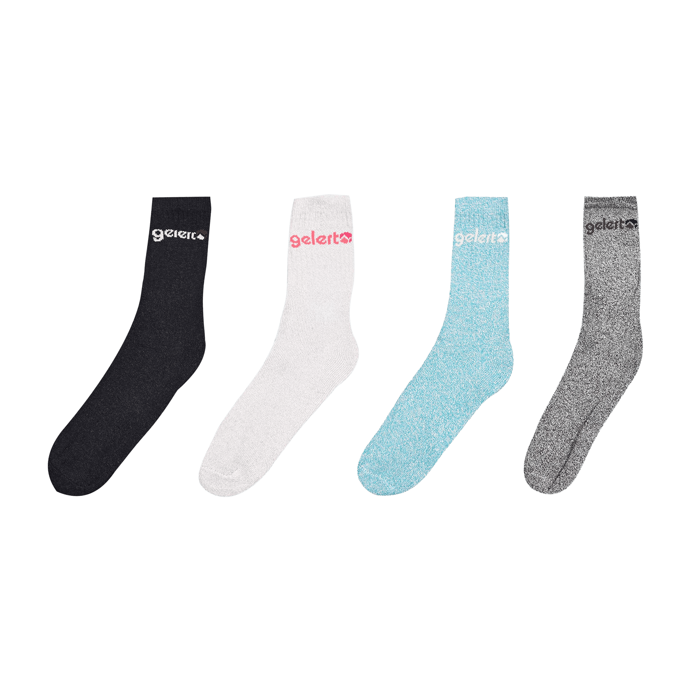 Mens Gelert Walking (4pk) Boot Socks - UK 7-11 (US 7.5-12)