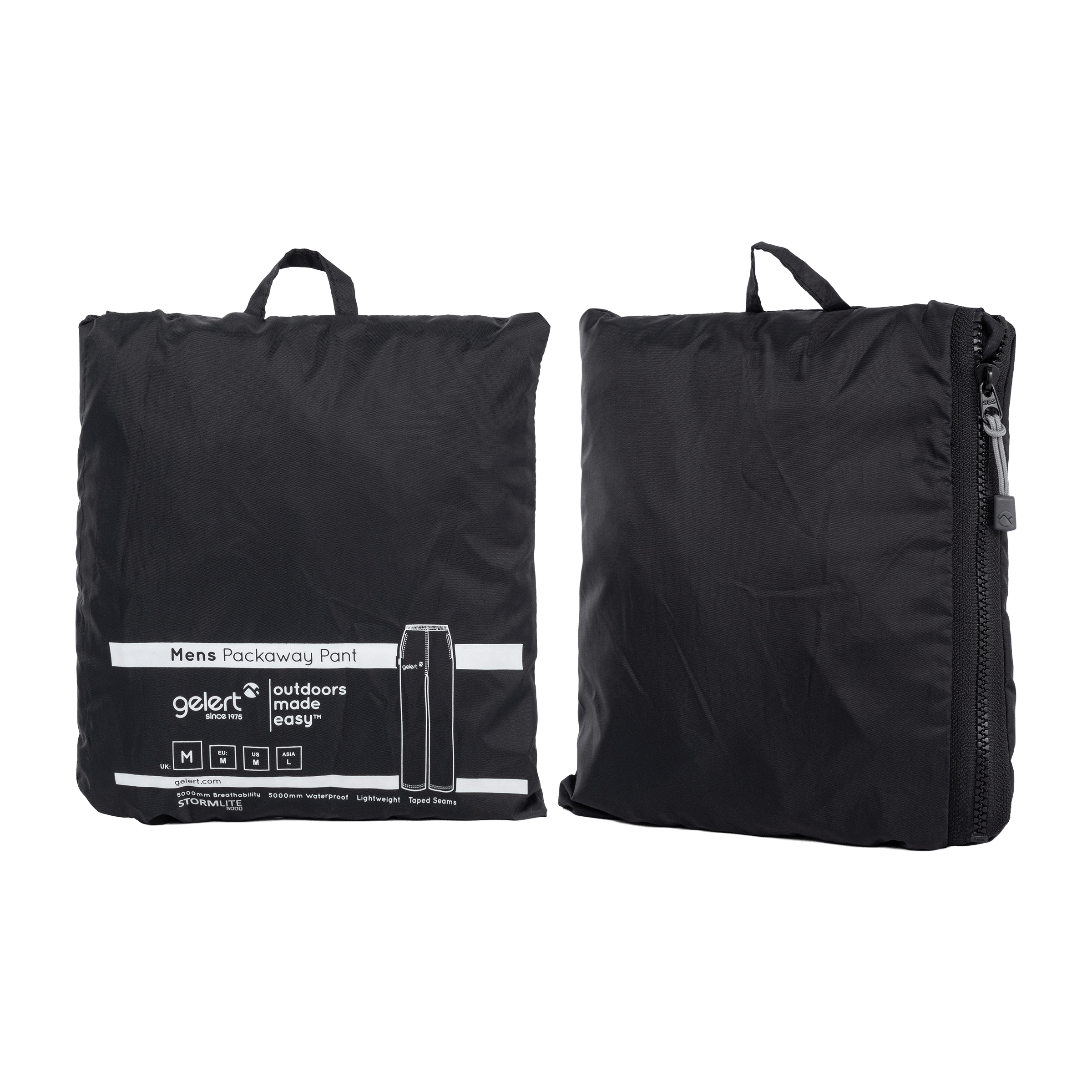 Mens Gelert Packaway (Waterproof) Trouser Pants