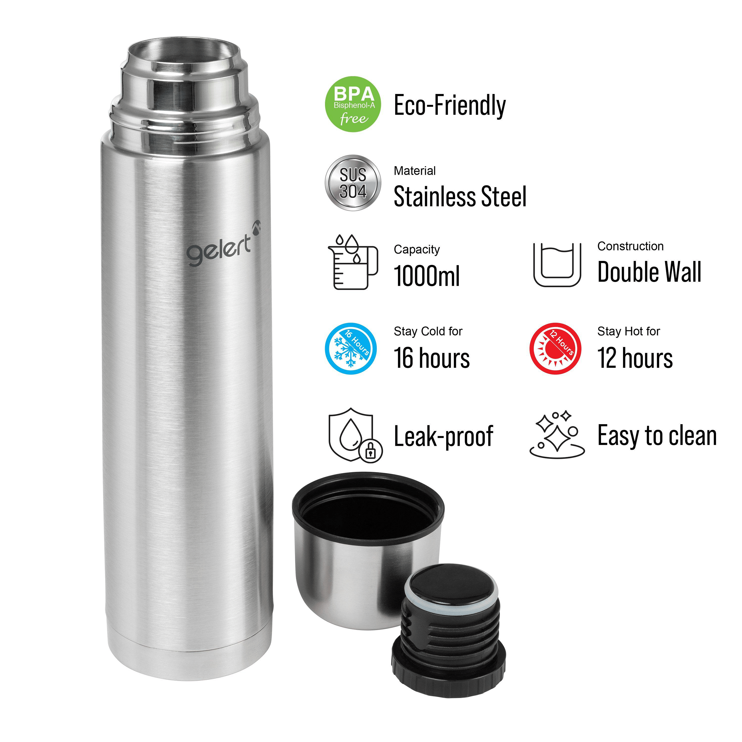 Gelert 1L Insulated Flask