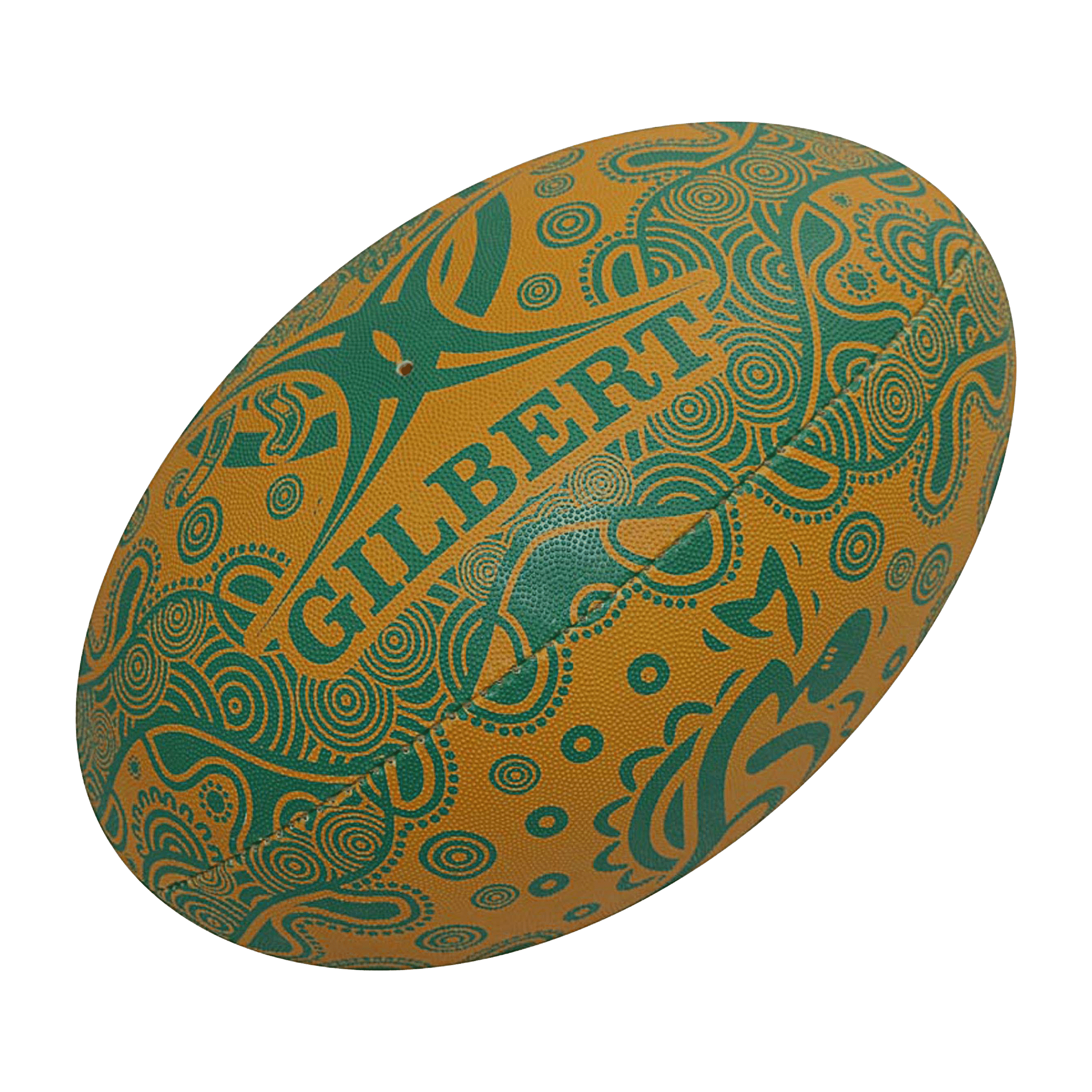 Gilbert Wallabies First Nations Supporter (Sz 5) Rugby Ball