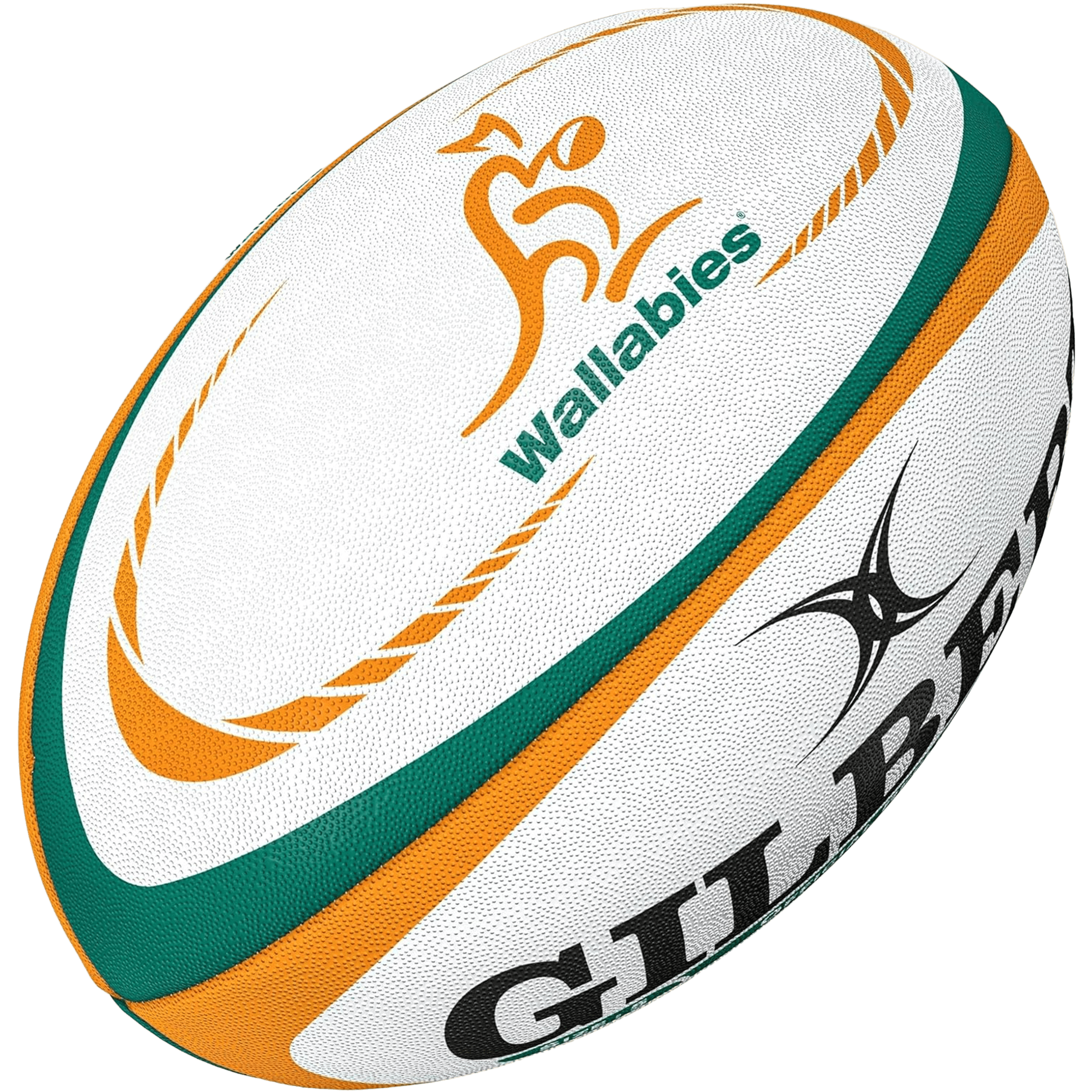 Gilbert Wallabies Match Rugby Union Ball (Size 5)
