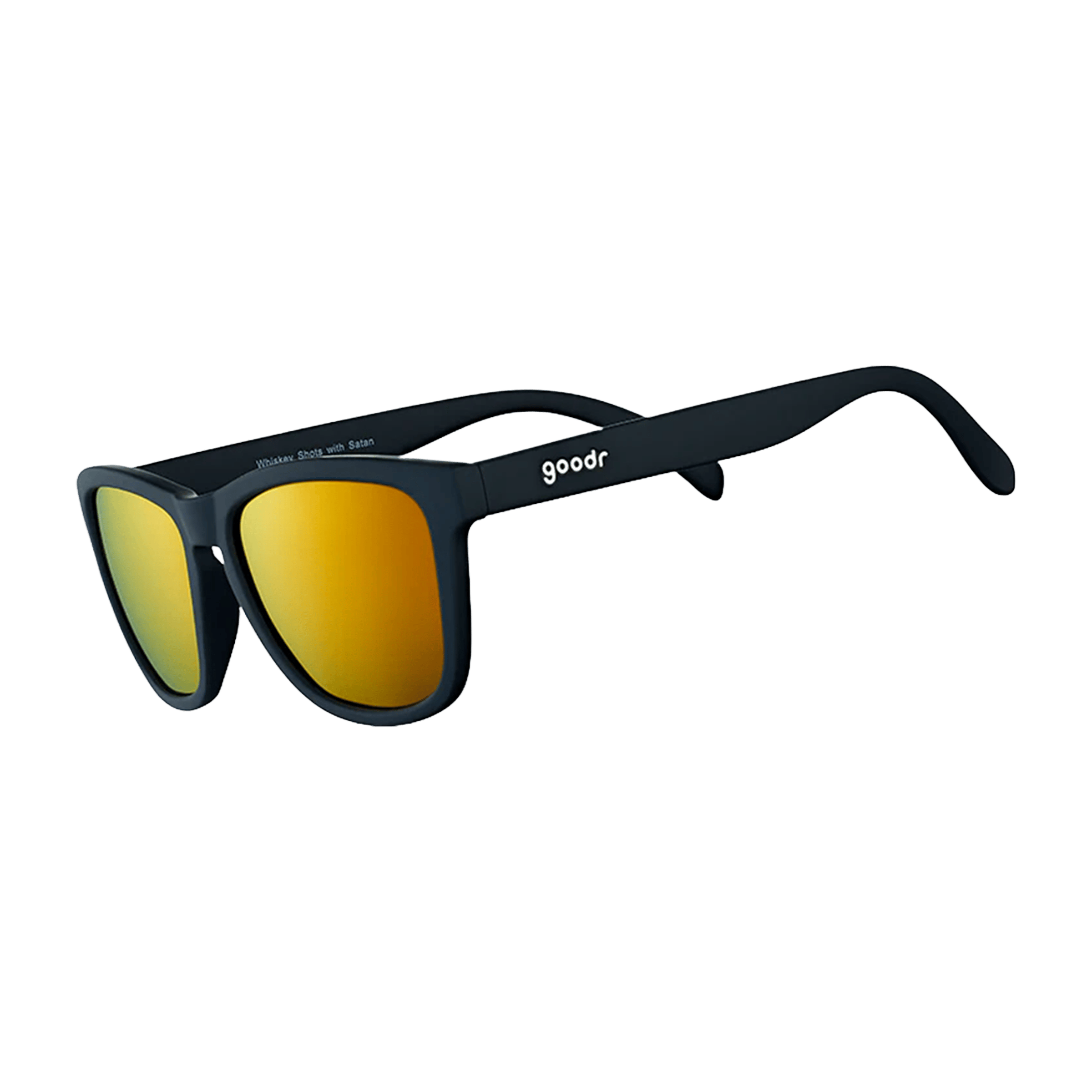 Goodr Whiskey Shots With Satan  - Mirrored Sunglasses