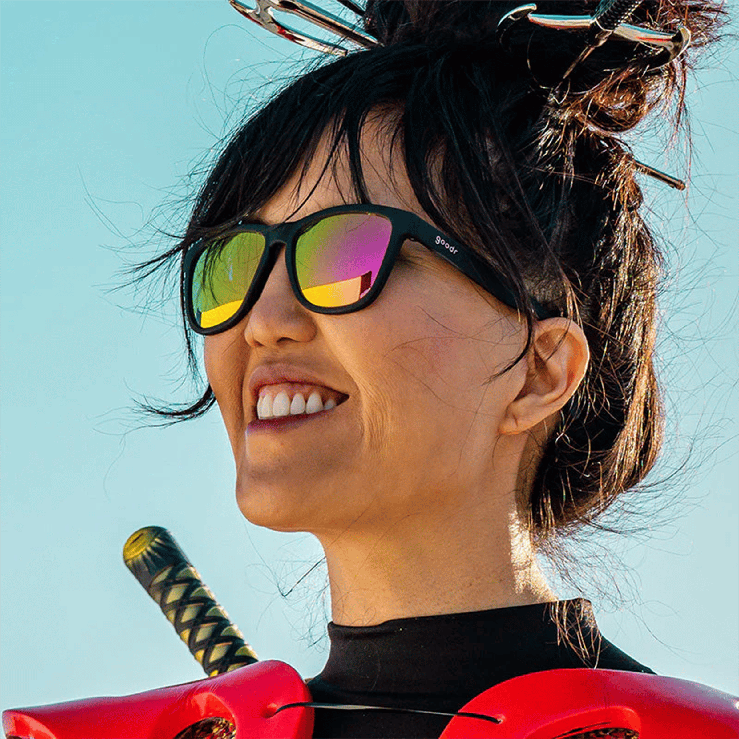 Goodr Professional Respawner  - Mirrored Sunglasses