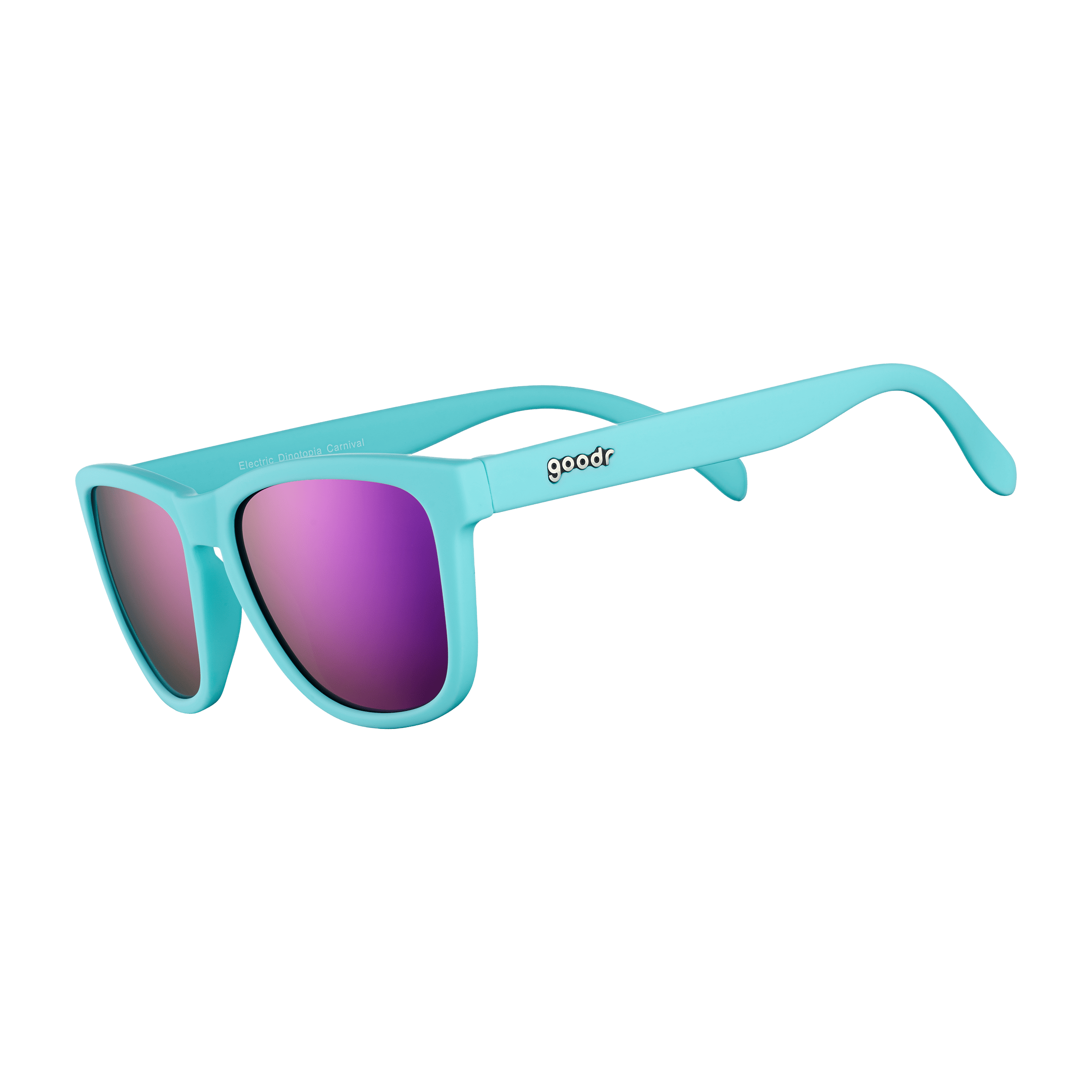 Goodr Electric Dinatopia Carnival  - Mirrored Sunglasses
