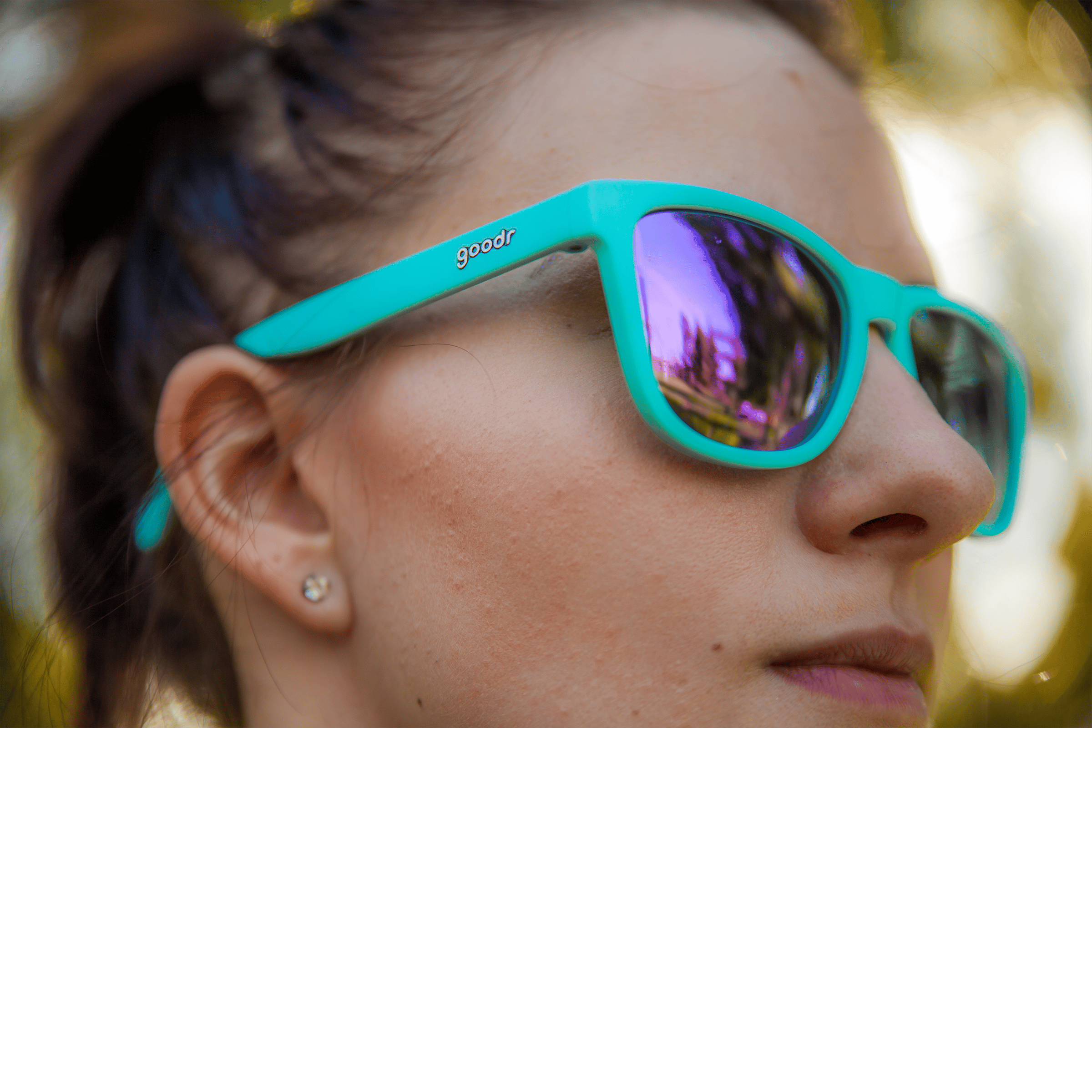 Goodr Electric Dinatopia Carnival  - Mirrored Sunglasses