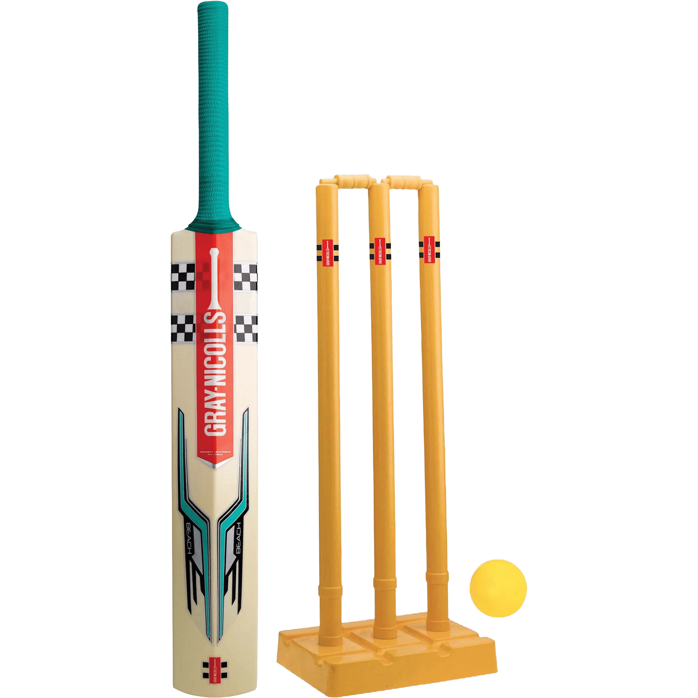 Gray Nicolls Plastic Beach Cricket Set (Size 6)