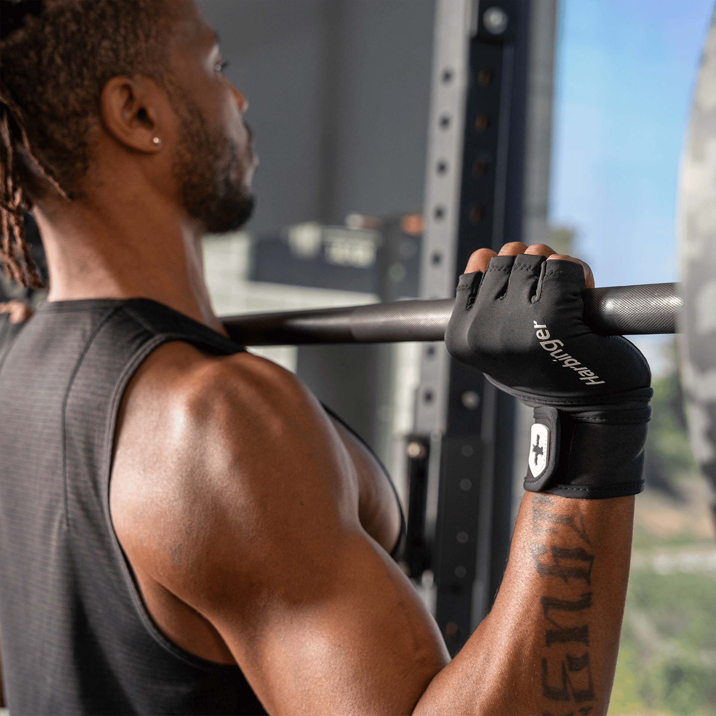 Harbinger Mens Pro Wristwrap Gloves 3.0