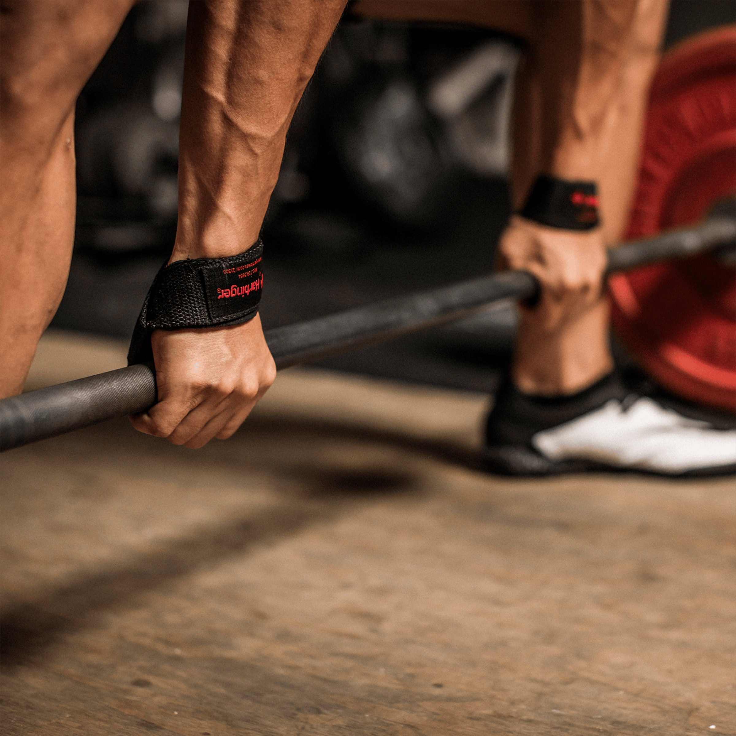 Harbinger Padded Cotton Lifting Straps
