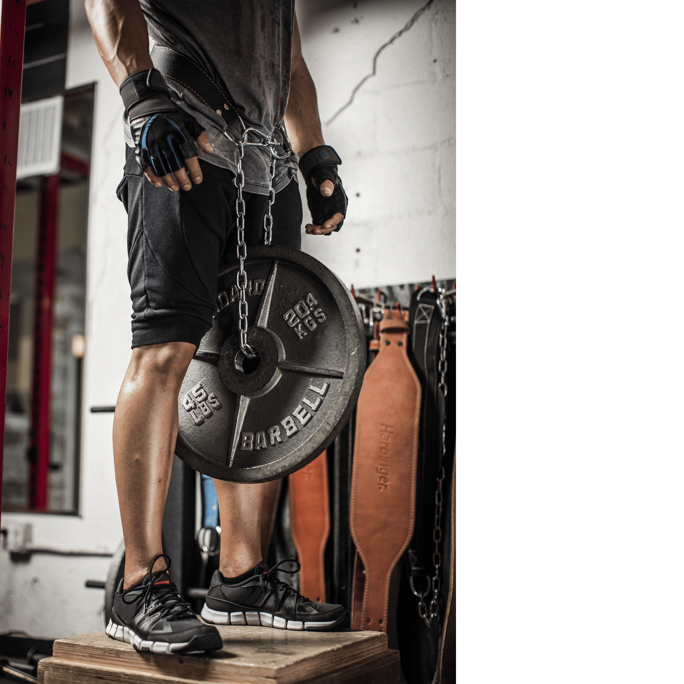 Harbinger Dip (Leather) Weight Lifting Belt
