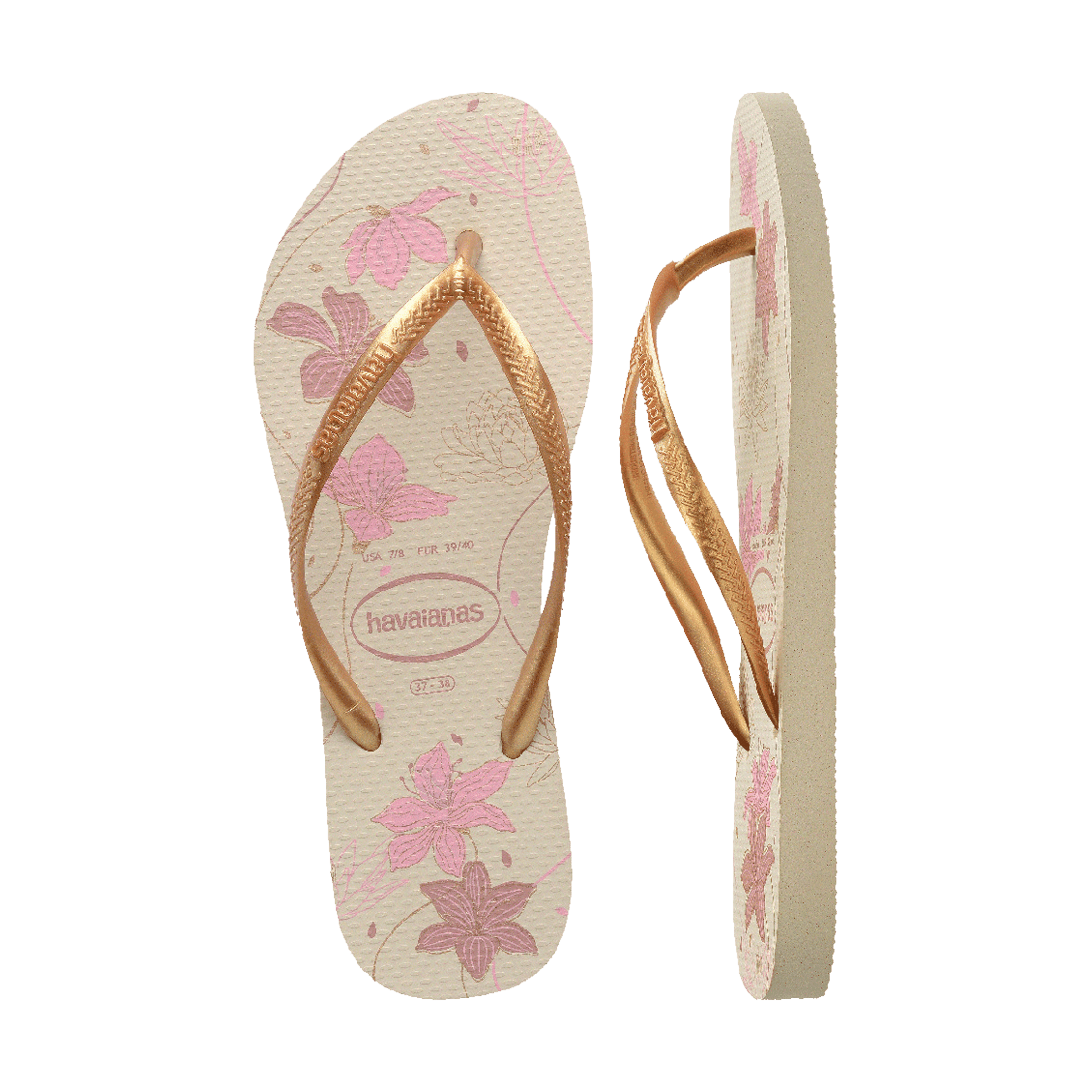 Womens Havaianas Slim Organic Thongs