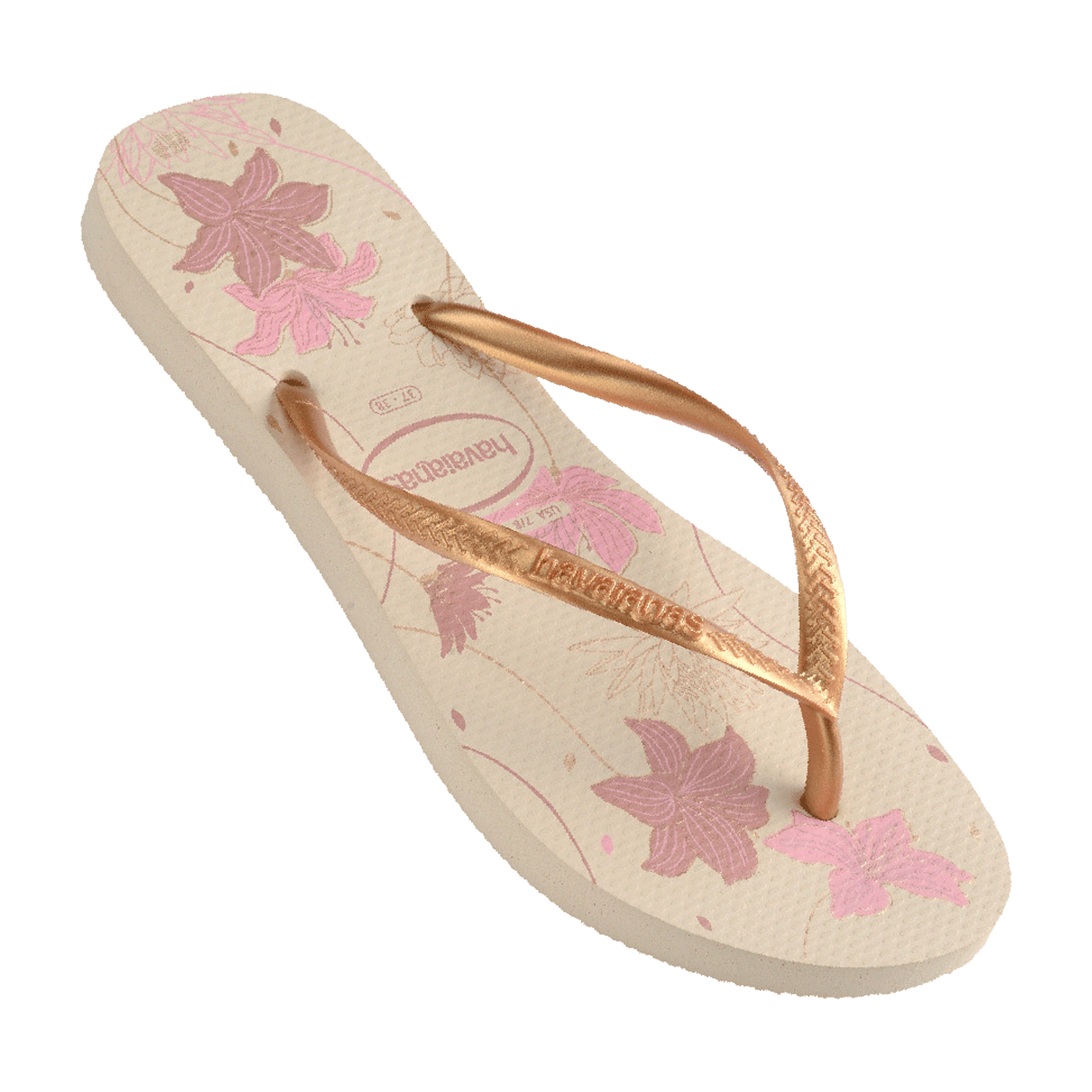 Womens Havaianas Slim Organic Thongs