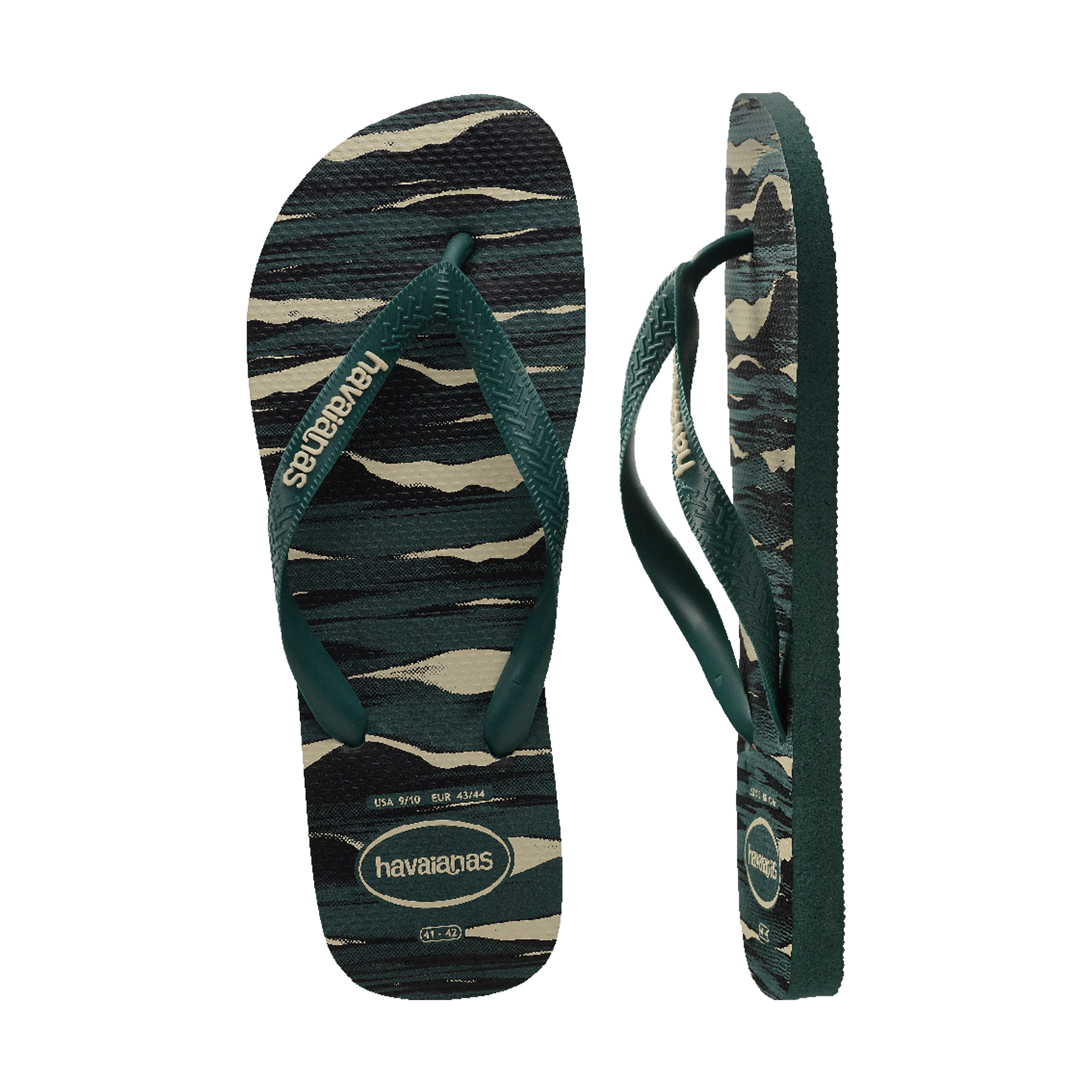 Mens Havaianas Top Camo Flip Flops