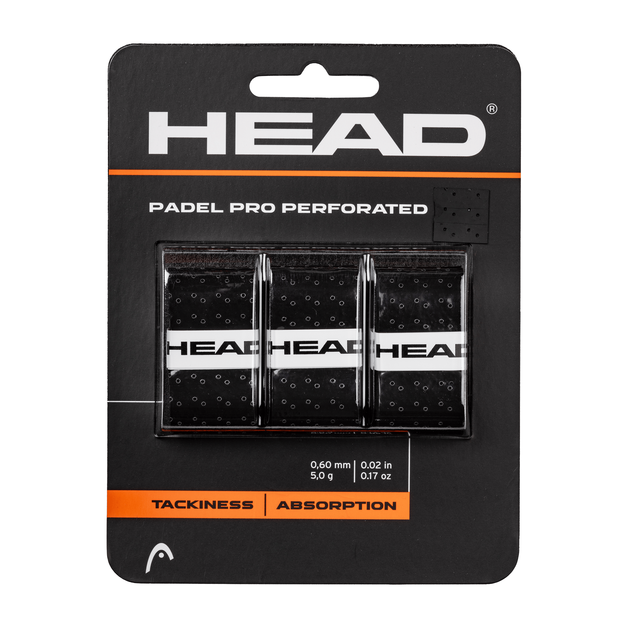 Head Padel Pro Perforated (3pk) Overgrips