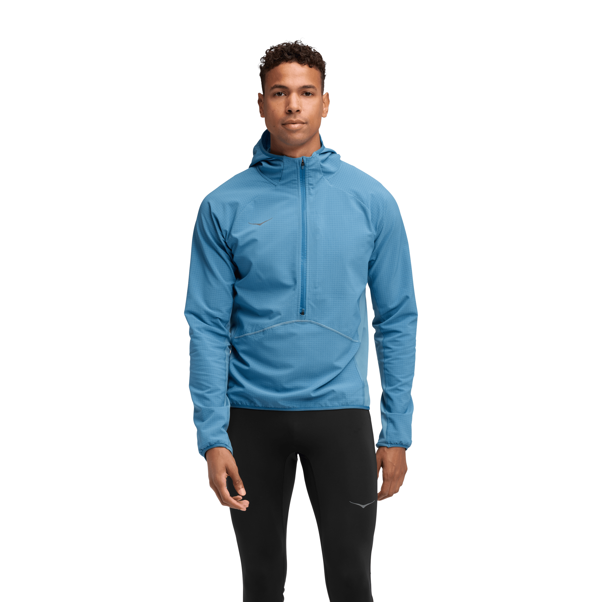 Mens Hoka SkyGlow Half-Zip Jacket