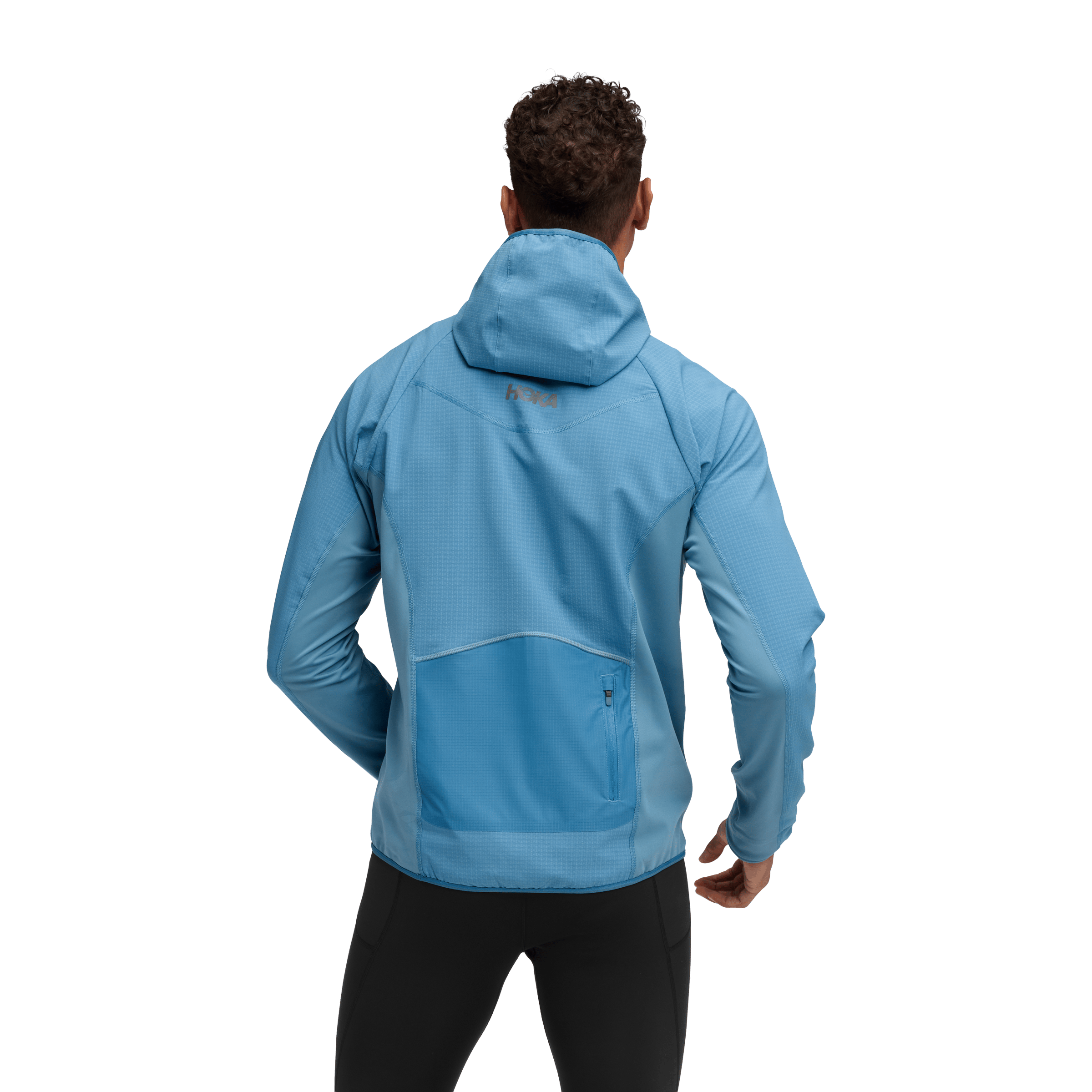 Mens Hoka SkyGlow Half-Zip Jacket
