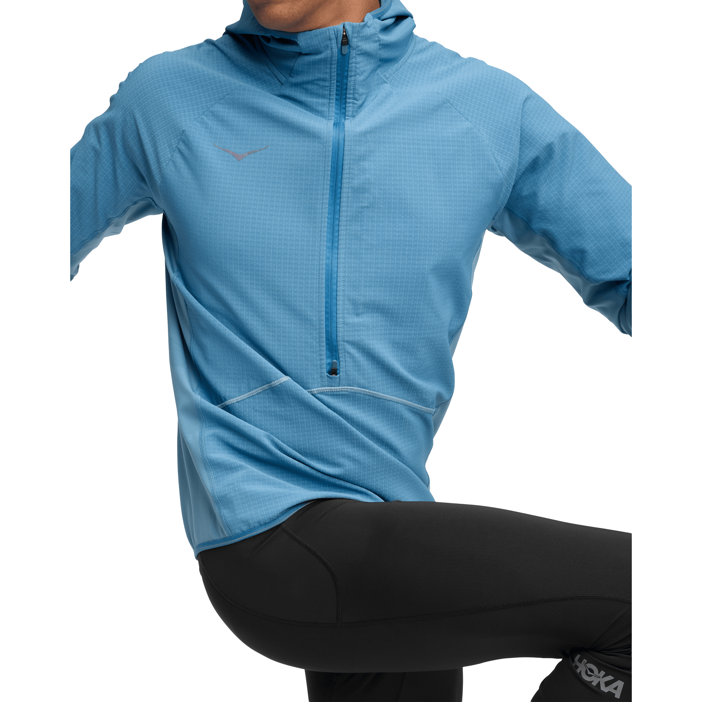Mens Hoka SkyGlow Half-Zip Jacket