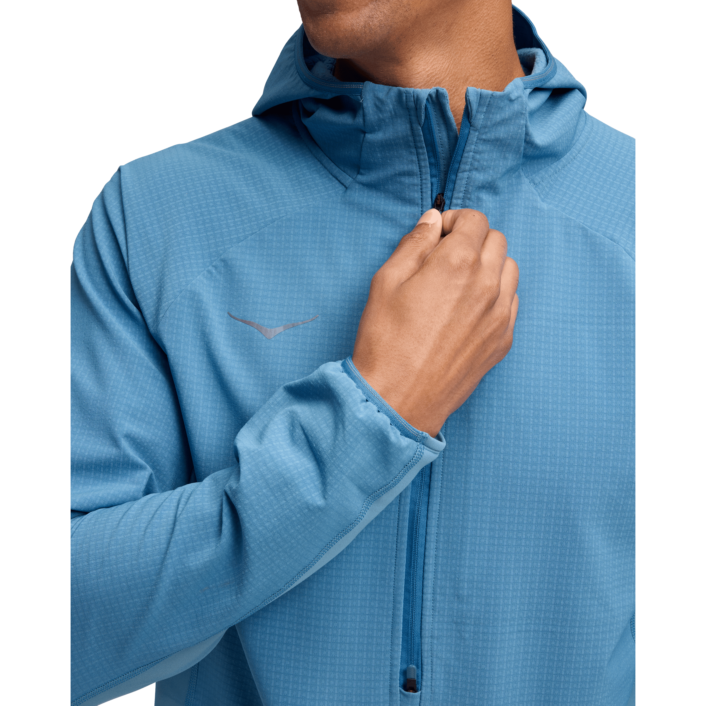 Mens Hoka SkyGlow Half-Zip Jacket