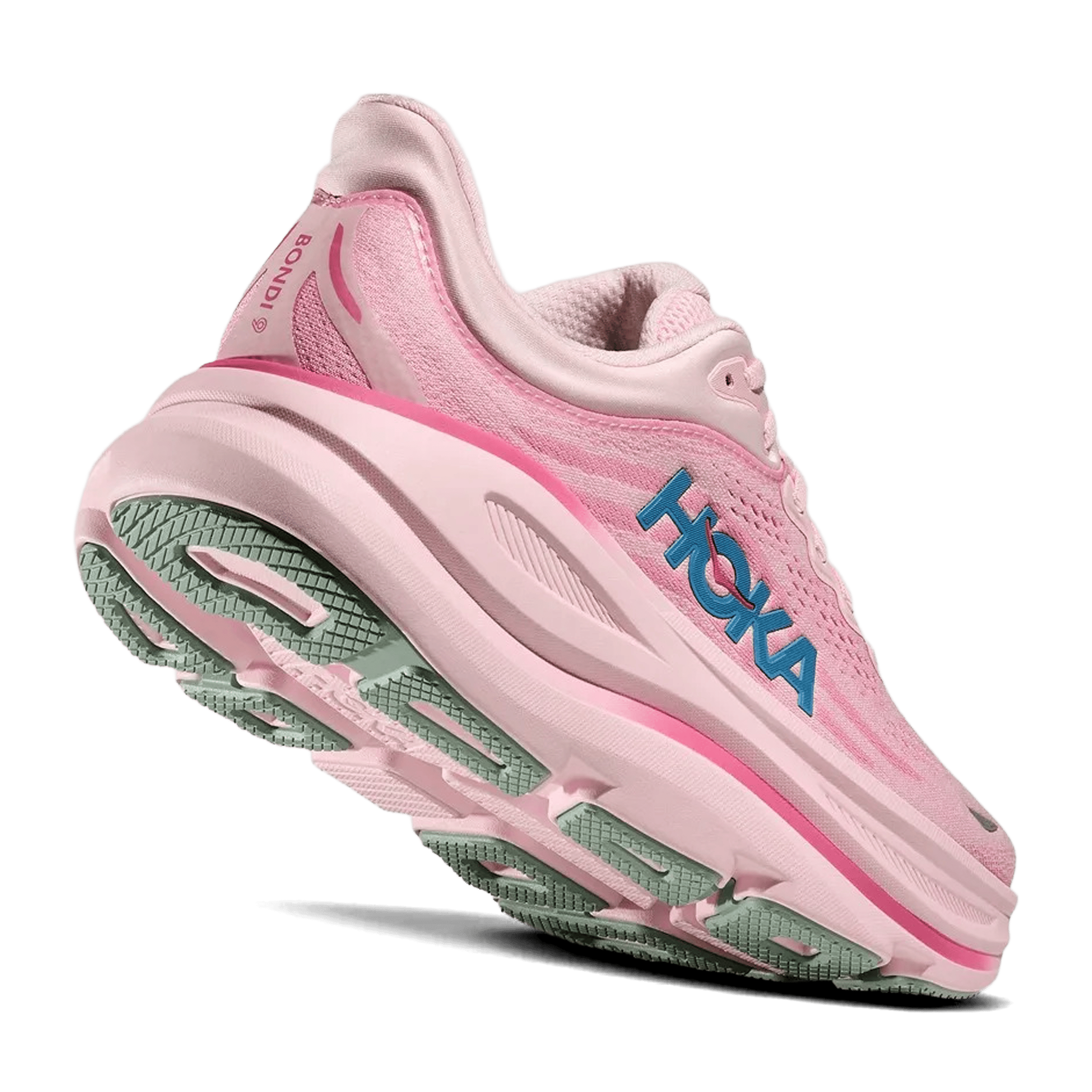 Womens HOKA Bondi 9 (D Wide) Running Shoes