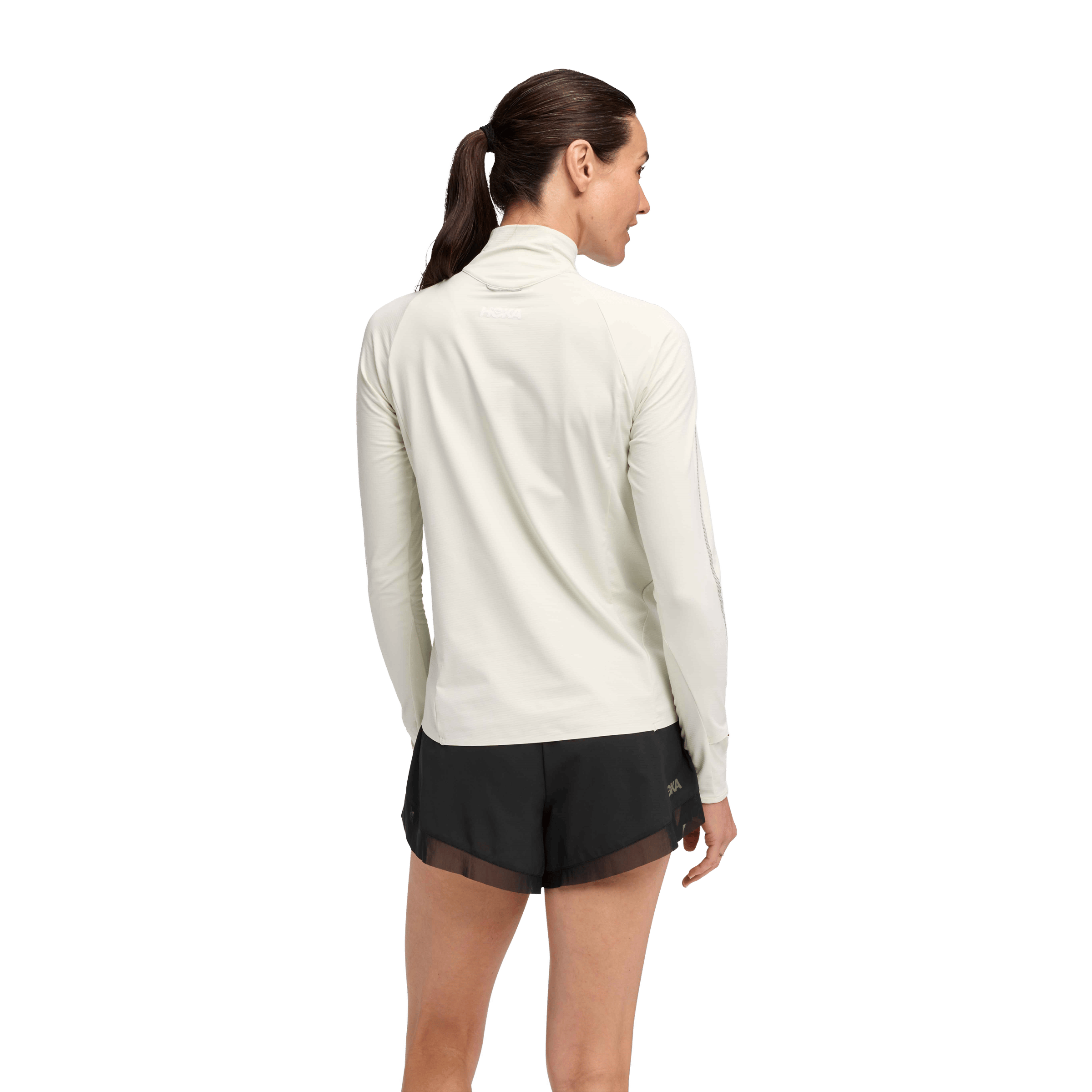Womens Hoka GlideTech Quarter Zip Tops