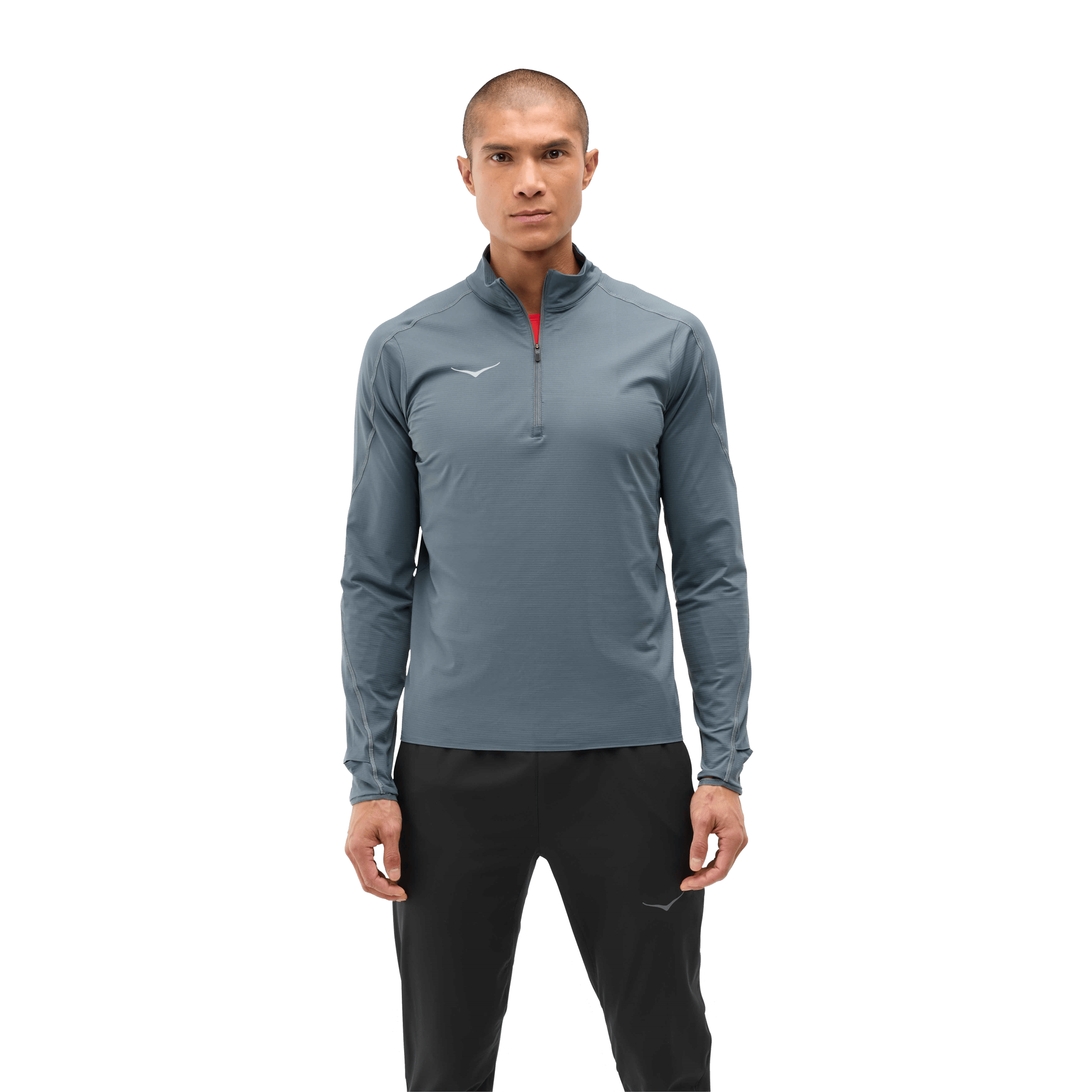Mens Hoka GlideTech Quarter Zip