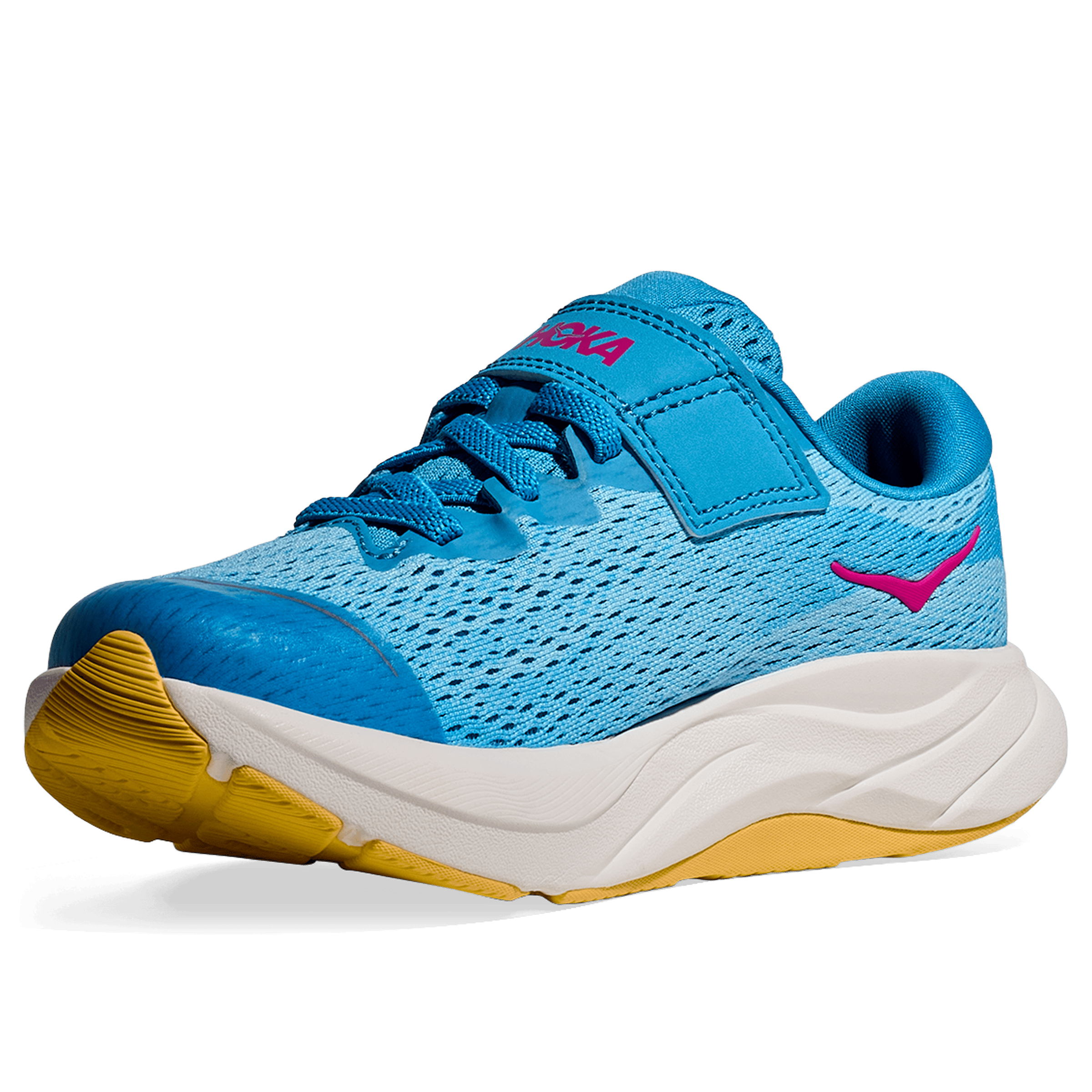 Kids Hoka Rincon 4 (Velcro) Running Shoes